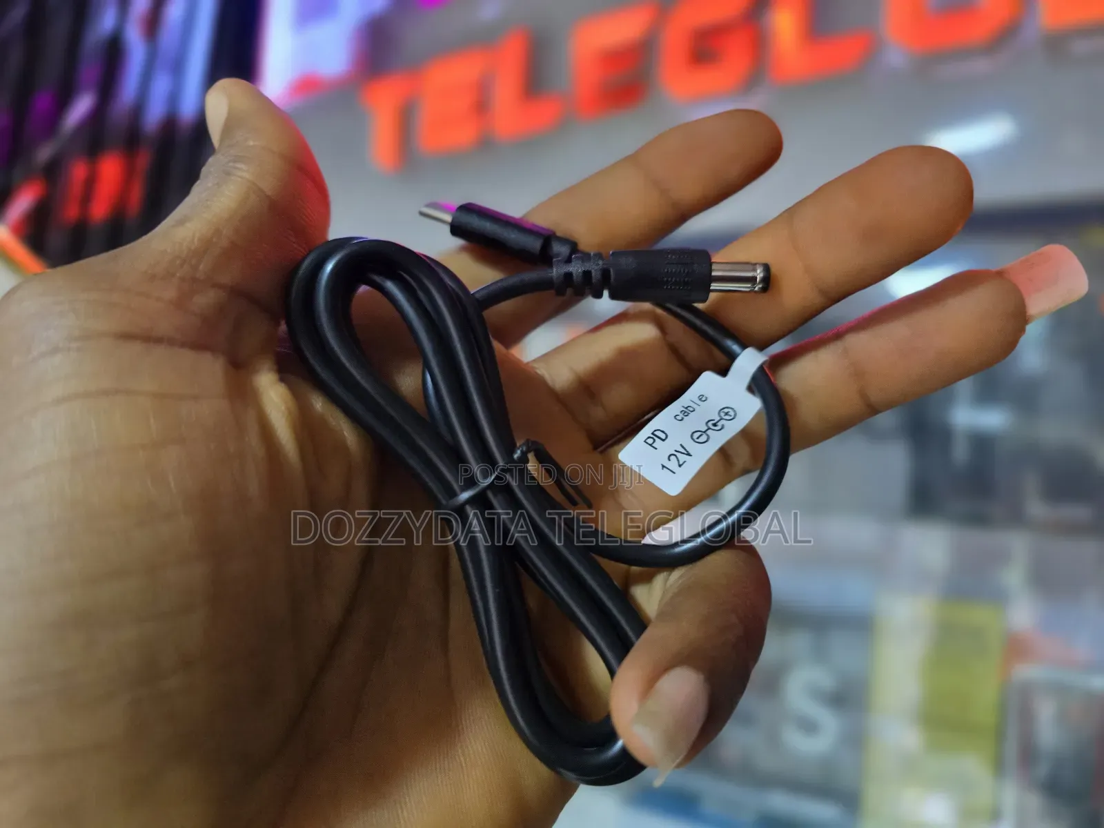 Type C to Dc Power Router Cable Converter