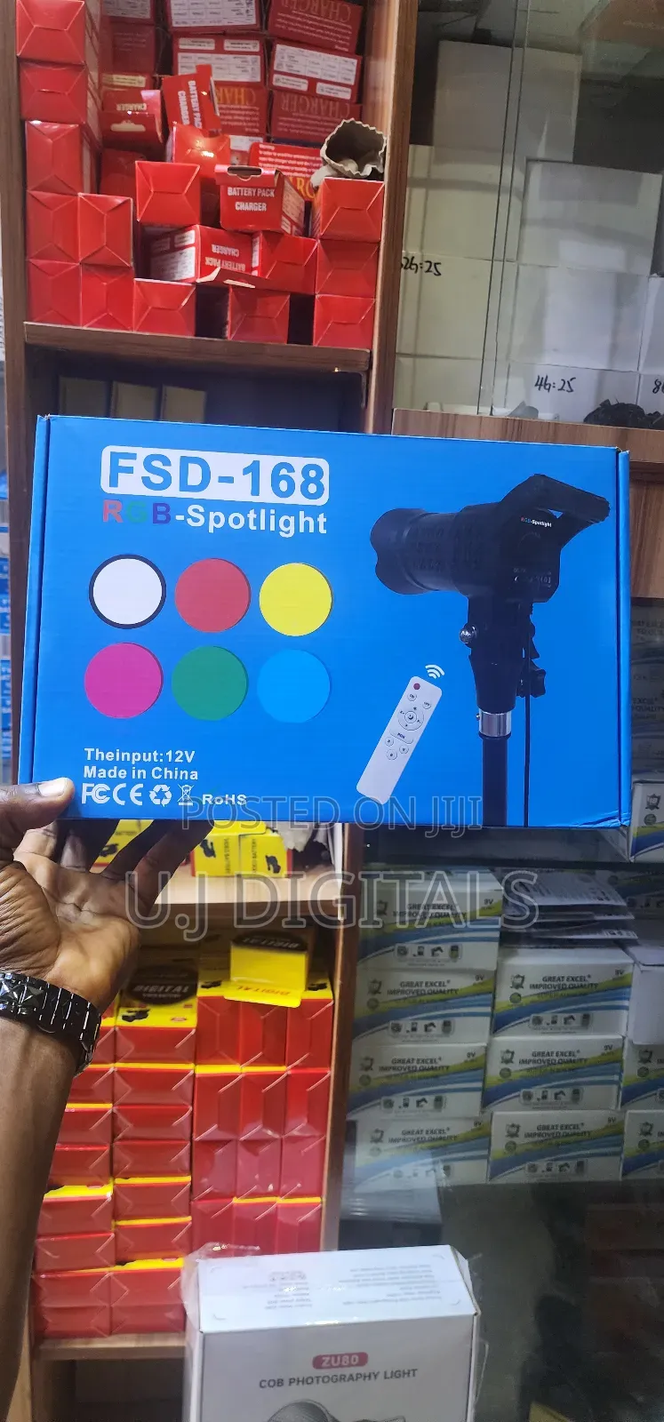 Fsd-168 Rgb Spotlight