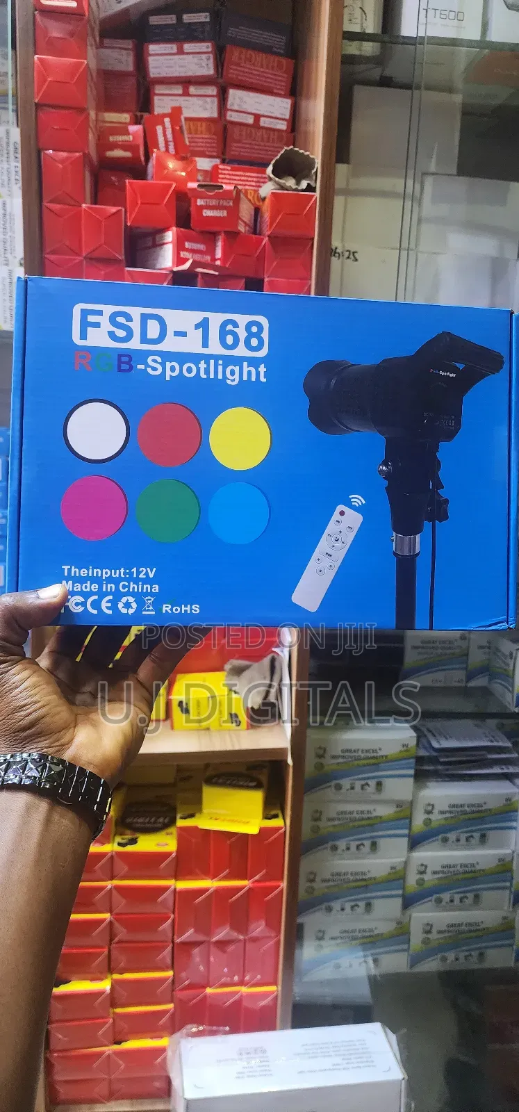 Fsd-168 Rgb Spotlight