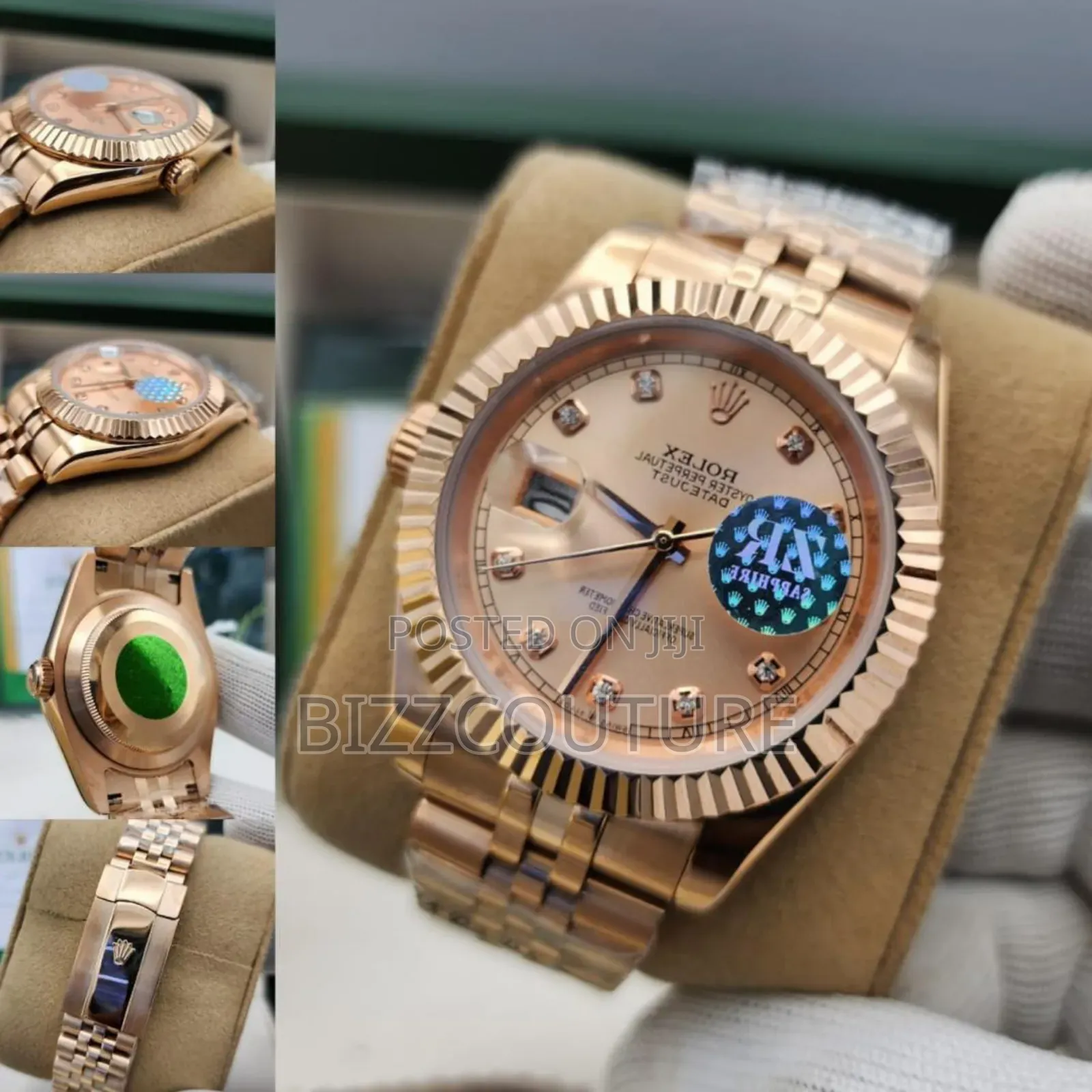 Original Rolex Gold Stainless Steel Calendar Quartz Watch