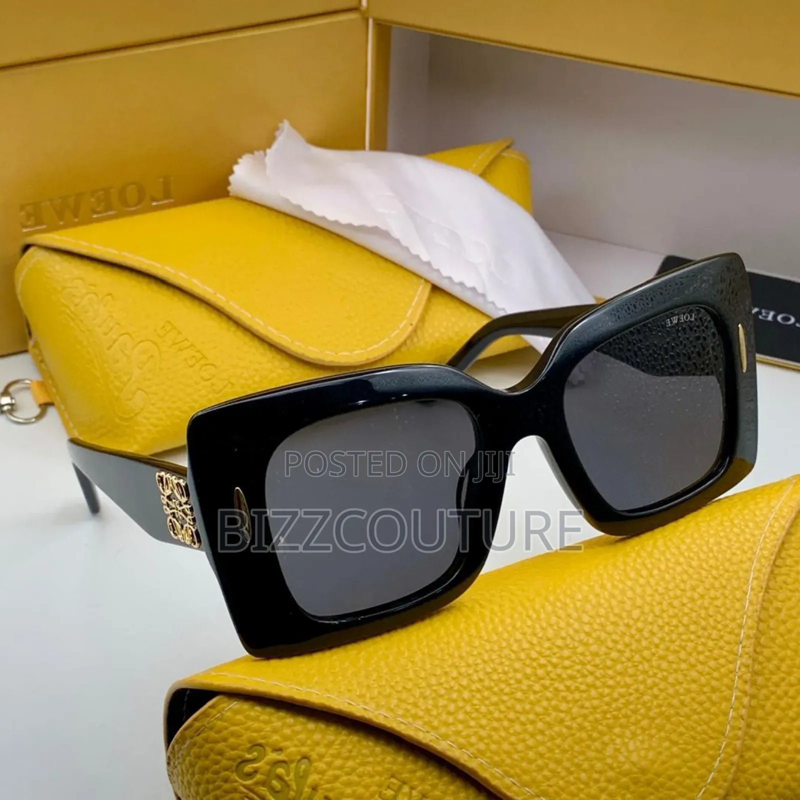 Original Loewe Black Sunglasses