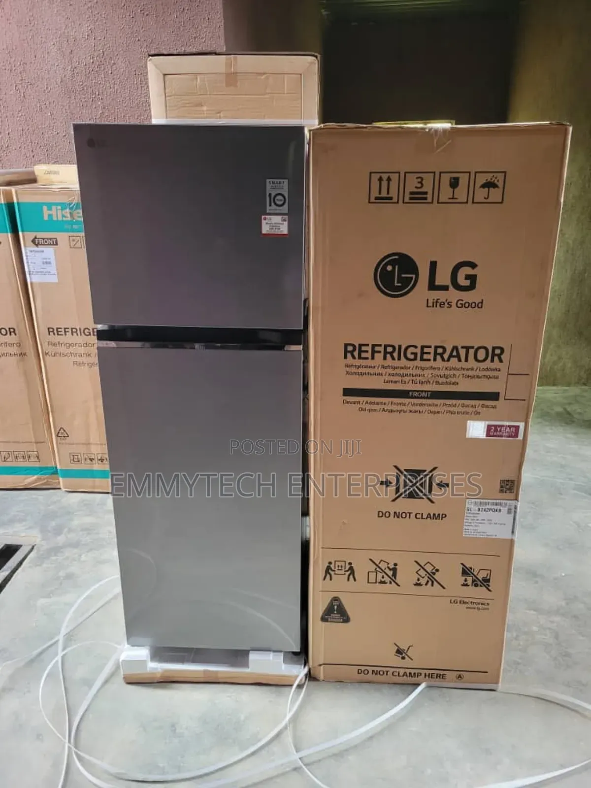 Lg Inverter Refrigerator 242 PQGB 263l