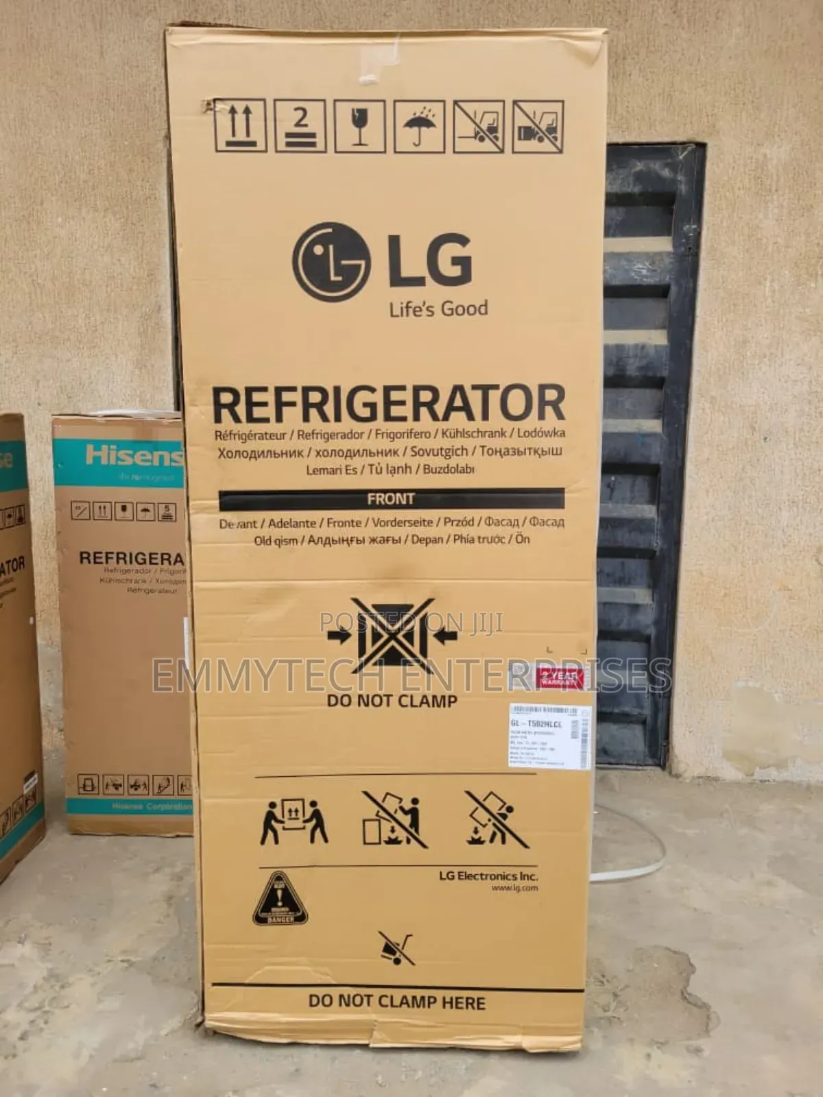 Lg Refrigerator Top Freezer, 471liters,Inverter Linear Compressor,Slim