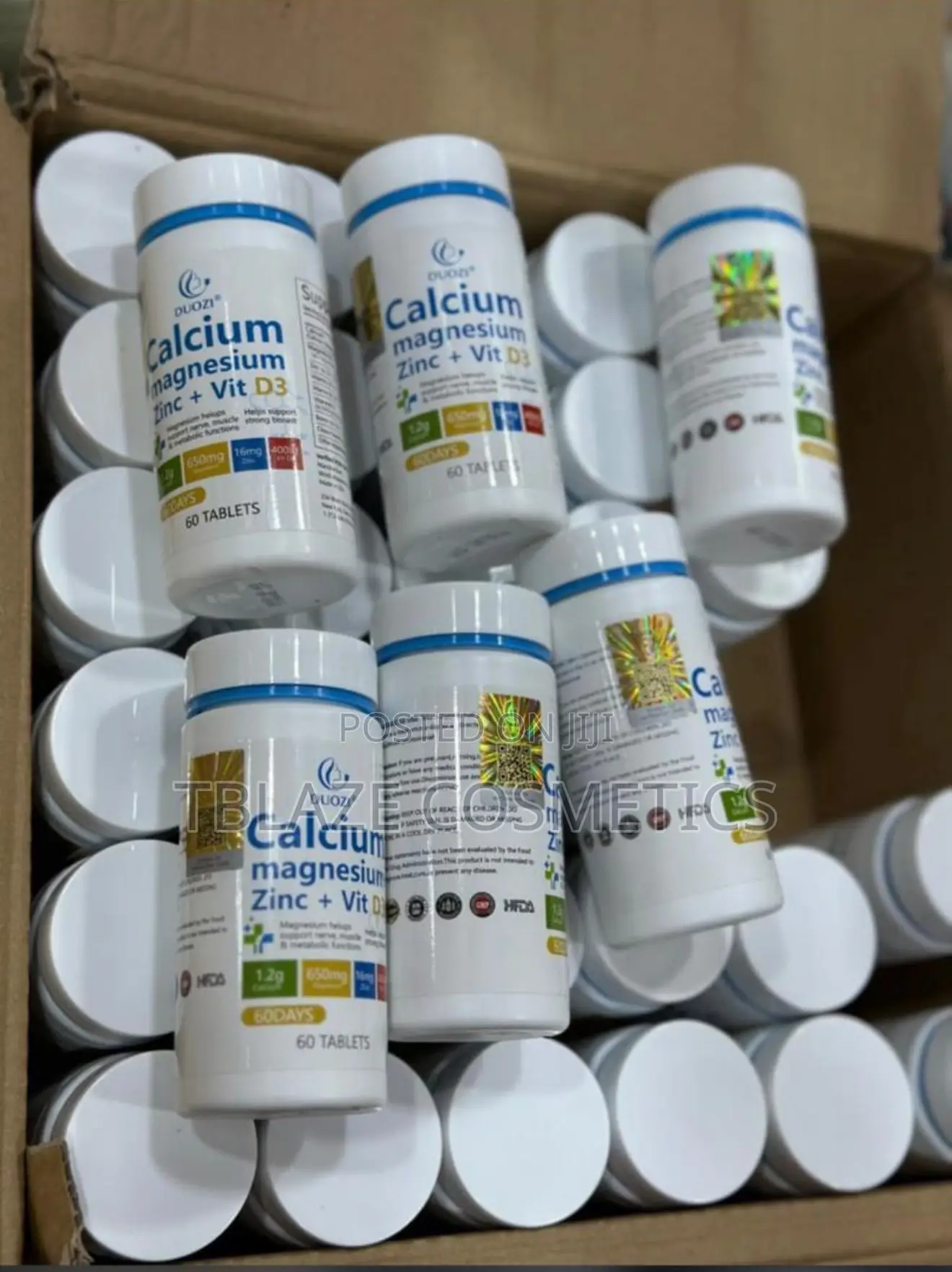 Duozi Calcium + Magnesium + Zinc + Vit D3