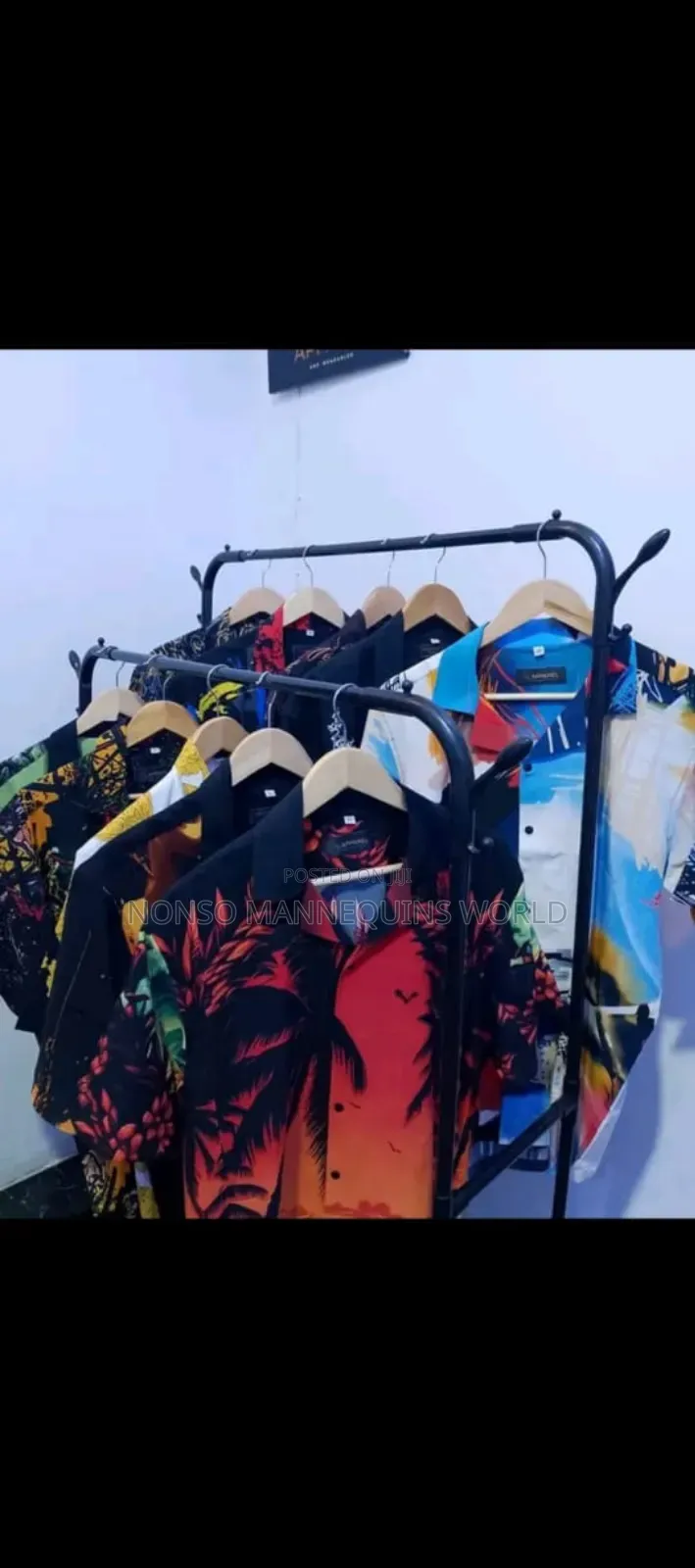 35kg Load Capacity Double Cloth Rack Stand