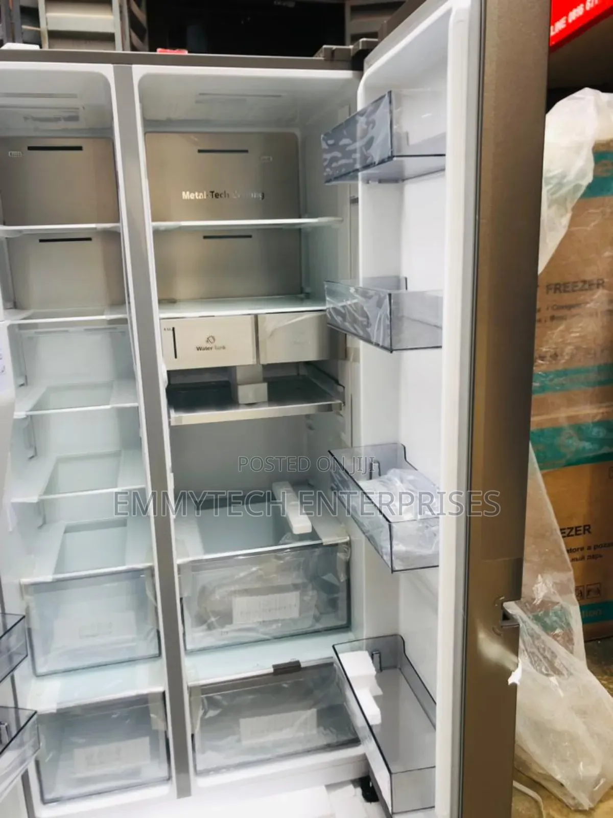 Hisense Refrigerator 82ws 601liters(Side by Side)