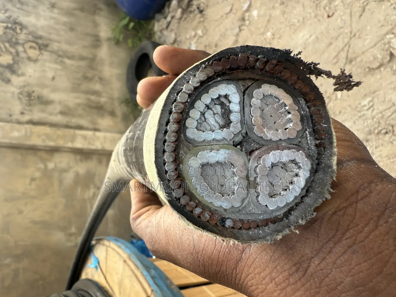 150mm 4core Aluminum Cable