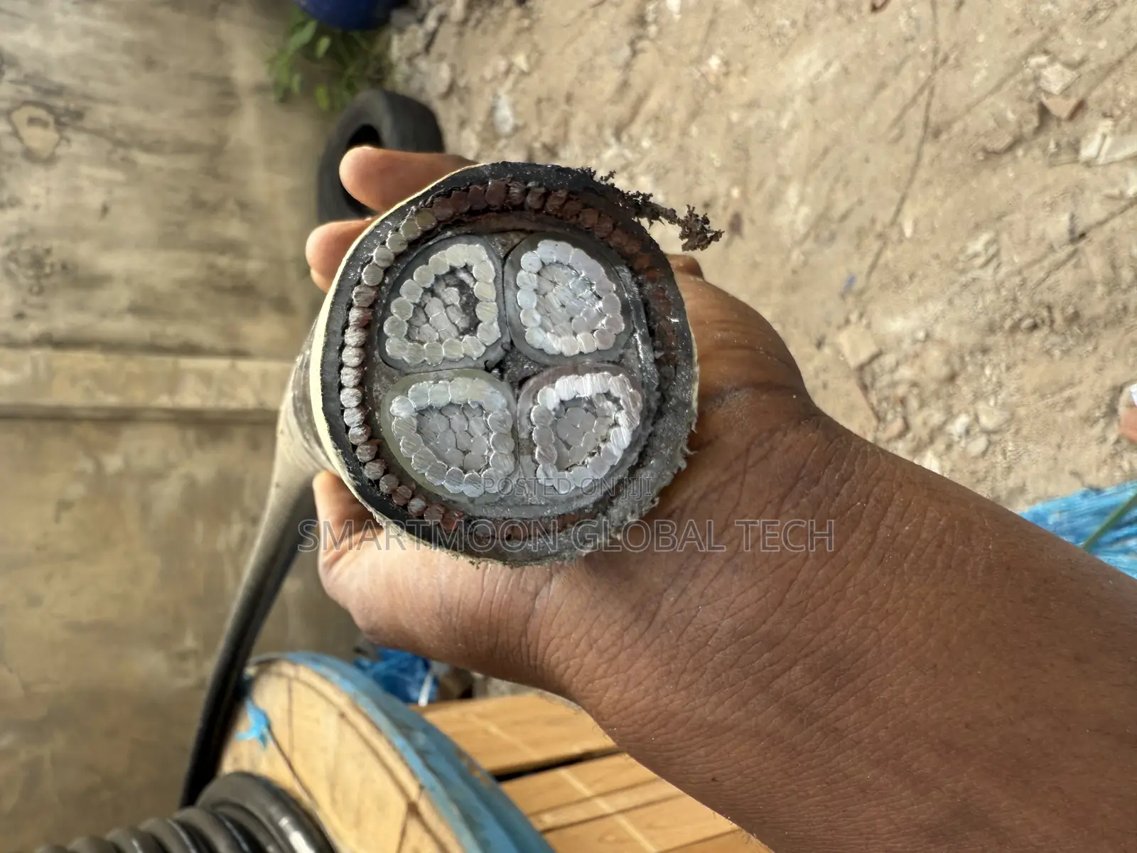 150mm 4core Aluminum Cable