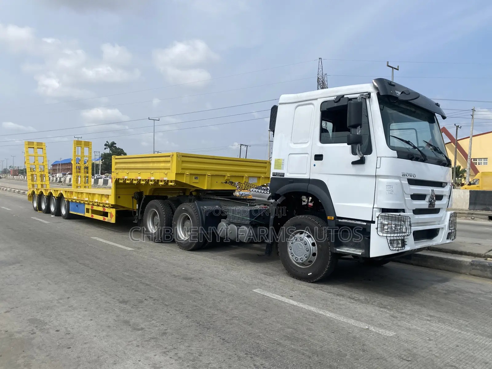 Howo + Lowbed Truck 100tons
