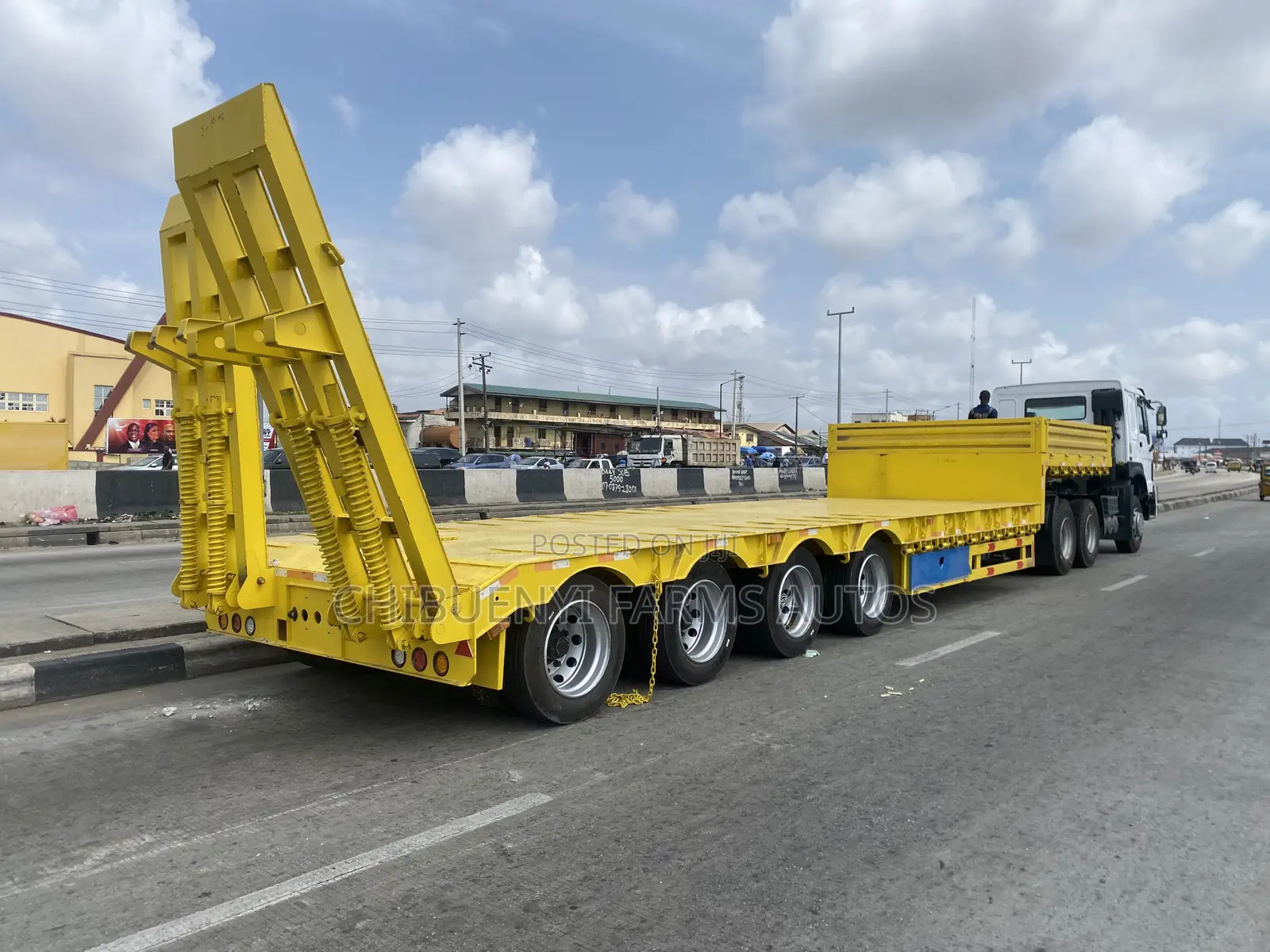 Howo + Lowbed Truck 100tons