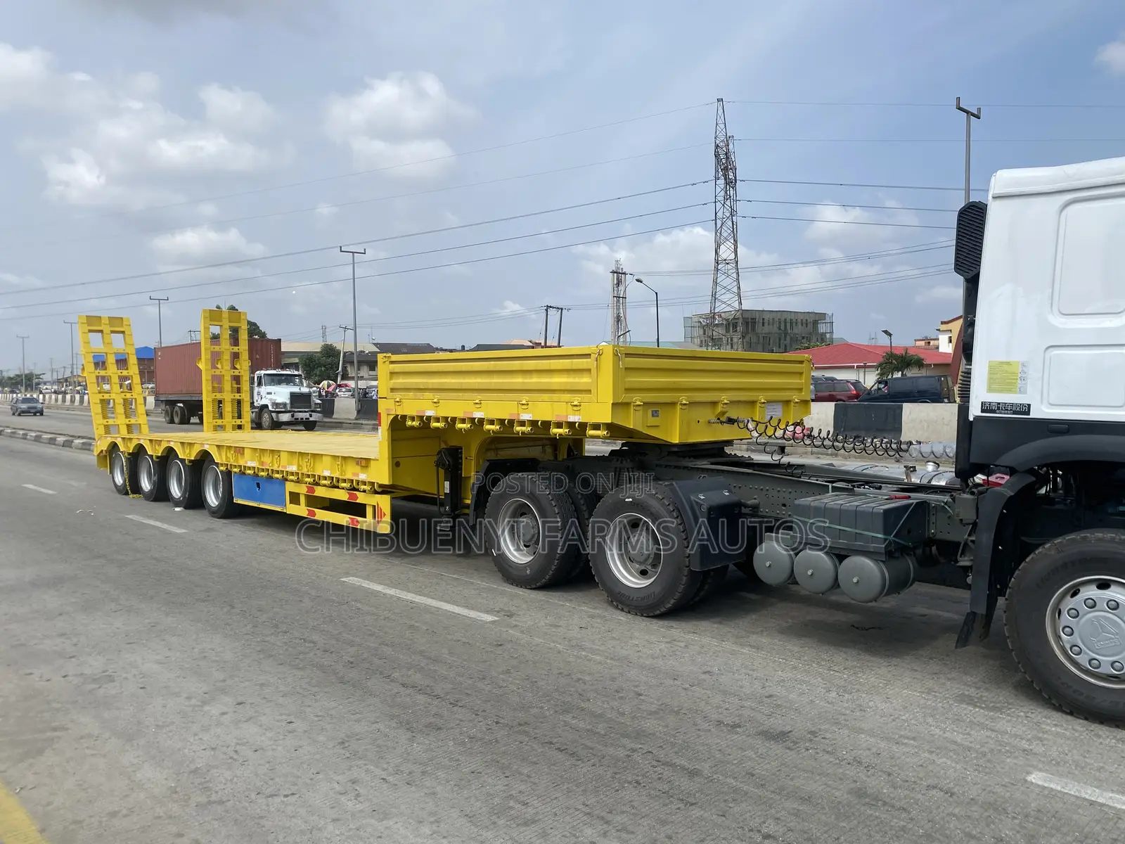 Howo + Lowbed Truck 100tons