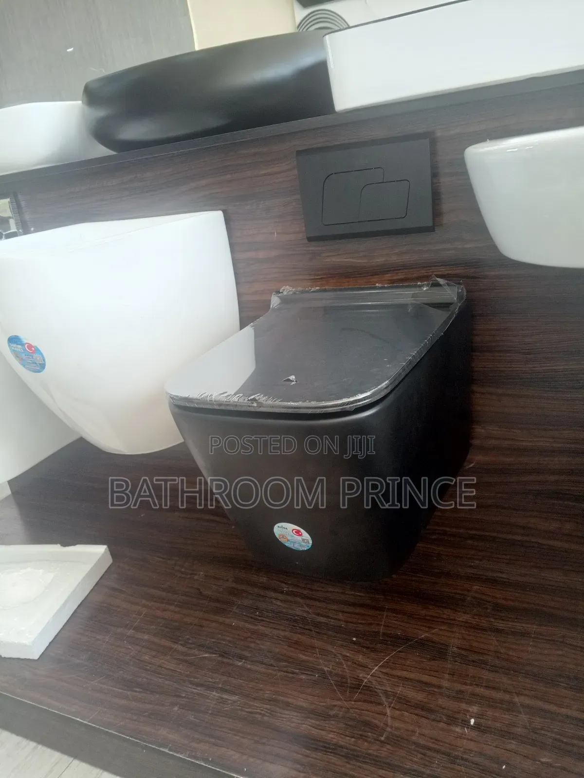 Luxury Matte Black Conceal Water Closet