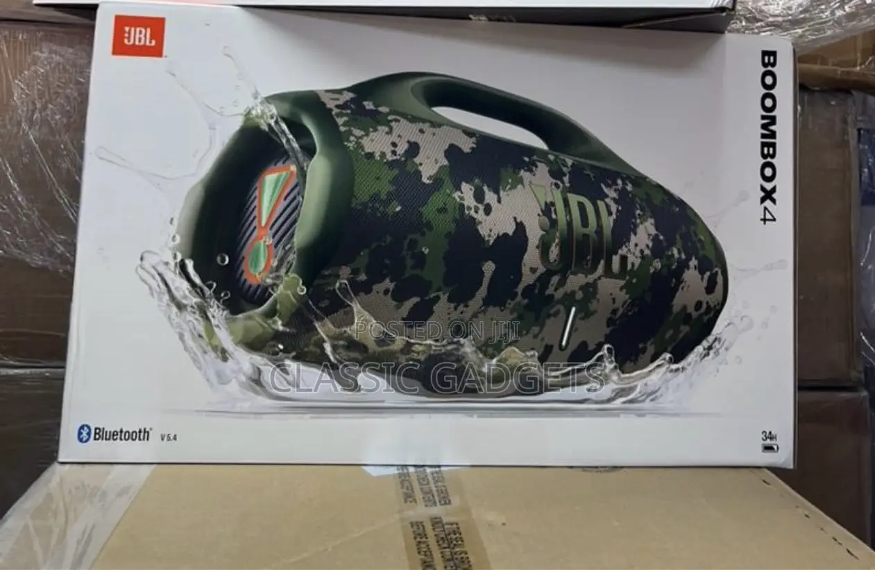 JBL Boombox 4 Ai Waterproof Bluetooth Speaker