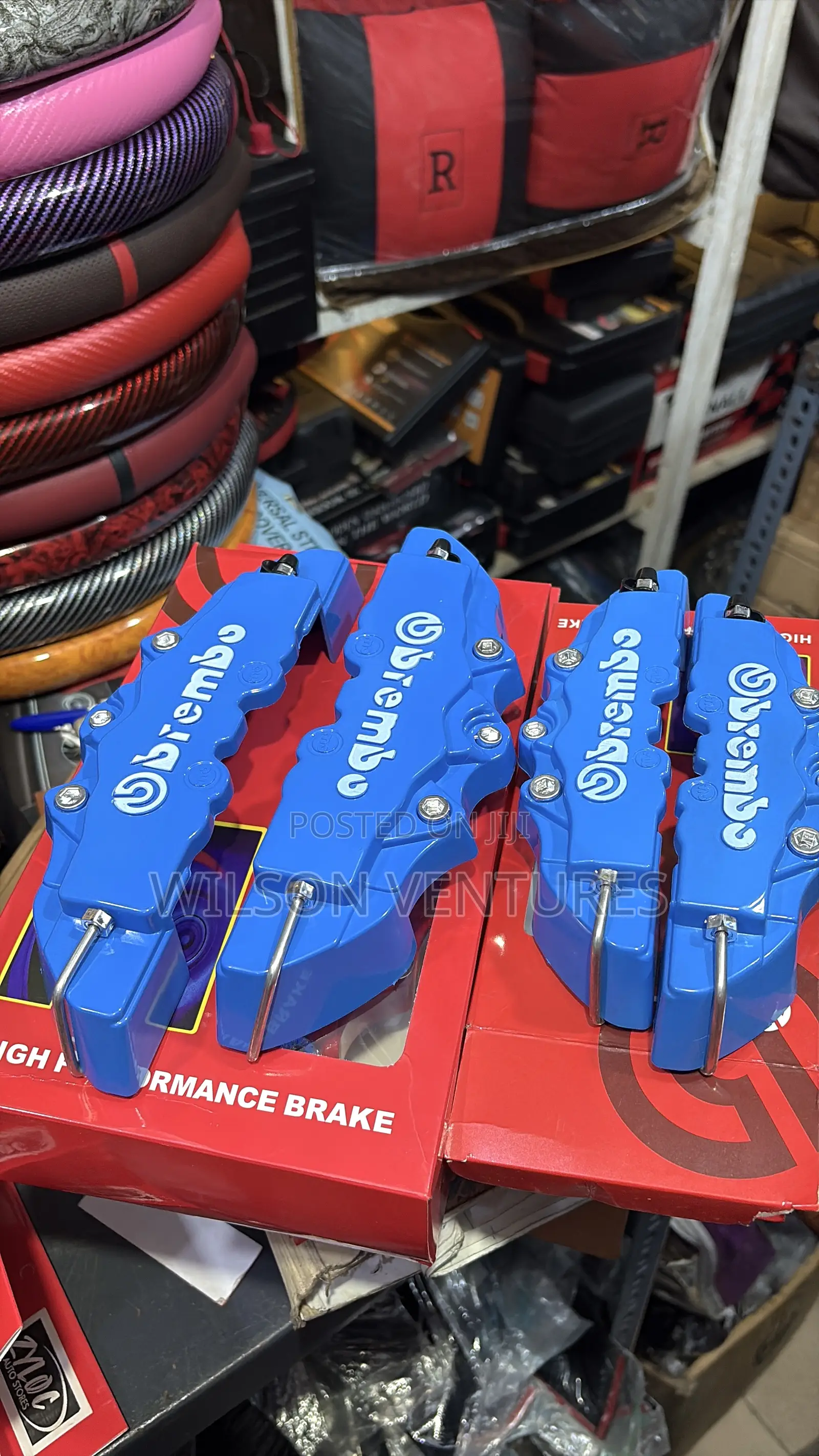 Blue Color Brembo Caliper Cover