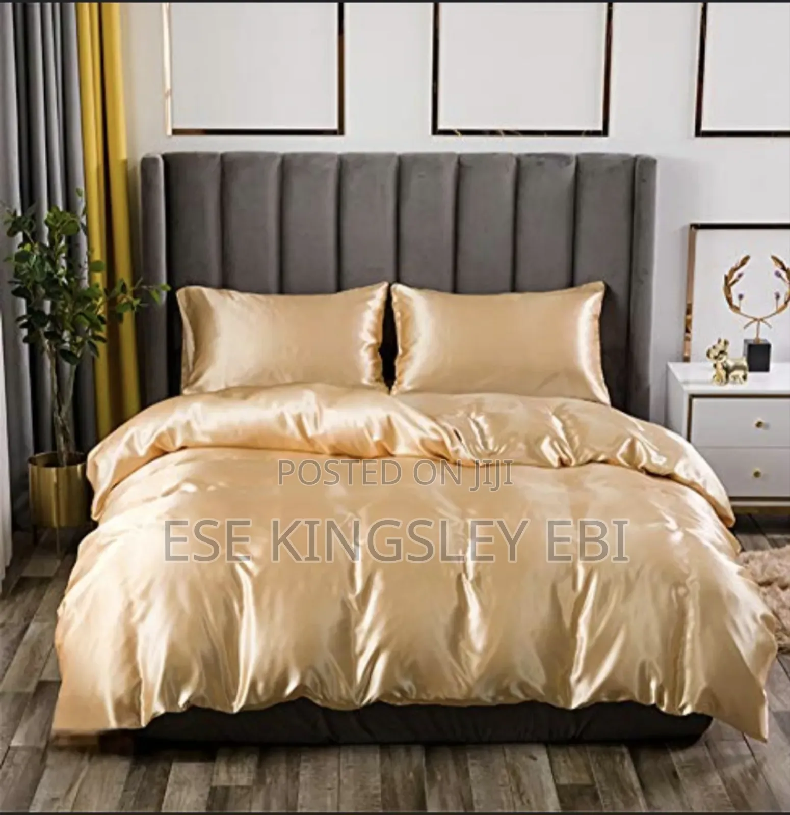 Satine Super Soft Fluffy Fibre Duvet Set, Bedsheet Required Pillow C.