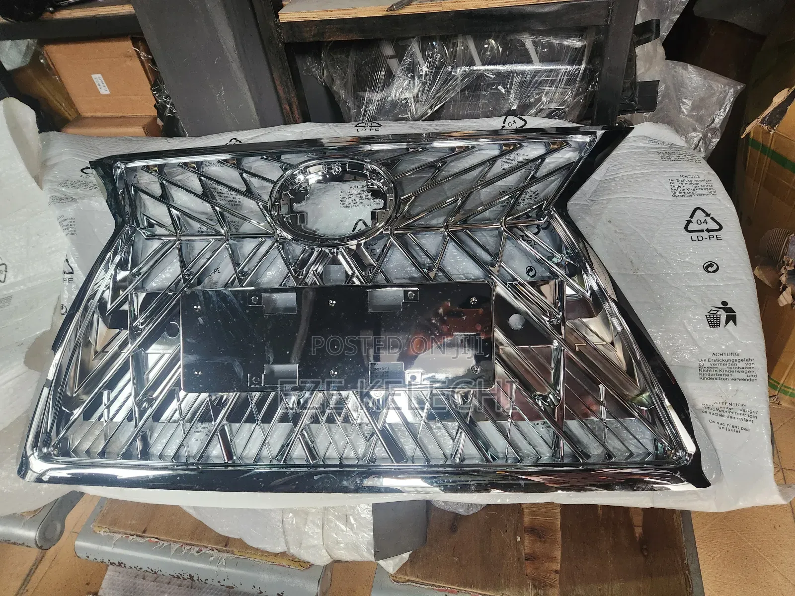 Front Grille Rx350 Lx Face Stainless Type