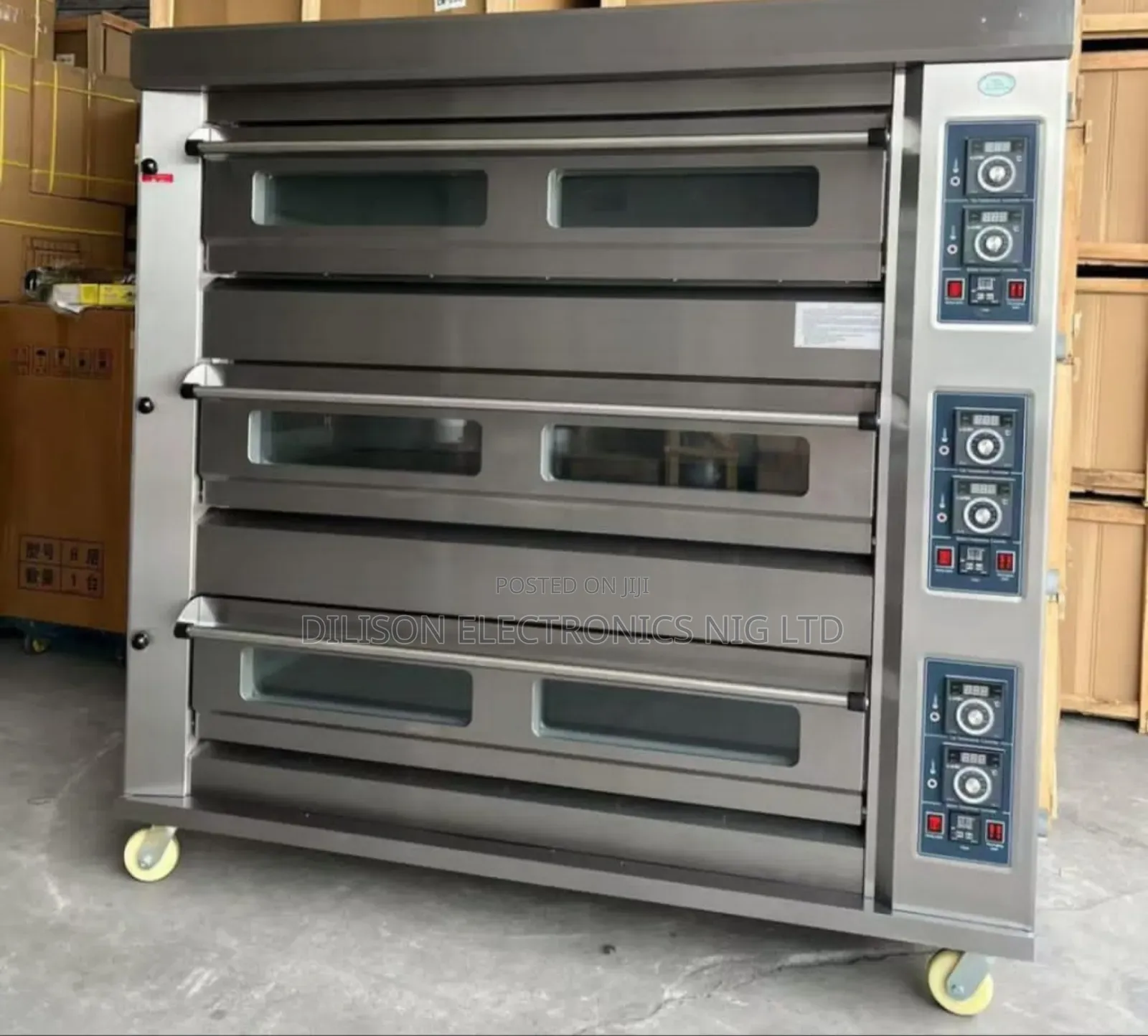 Industrial 9 Tray Gas Oven