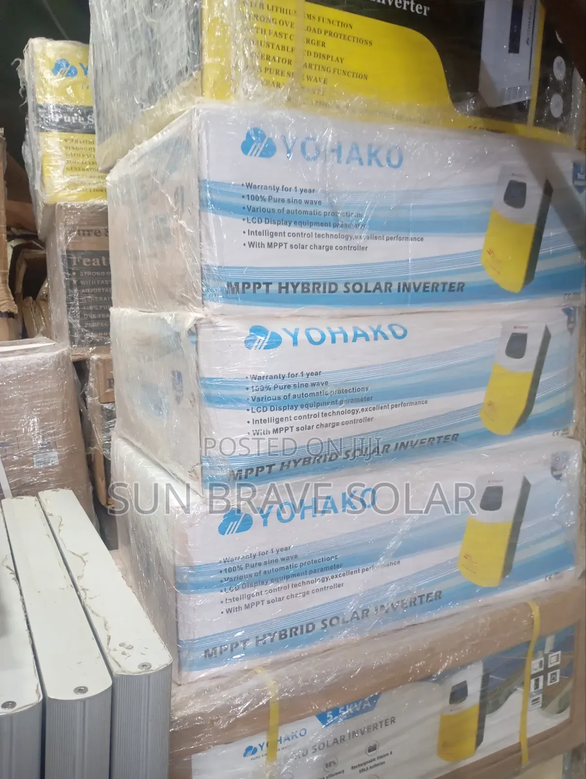 5.5kva 24v Yohako Hybrid Inverter Available