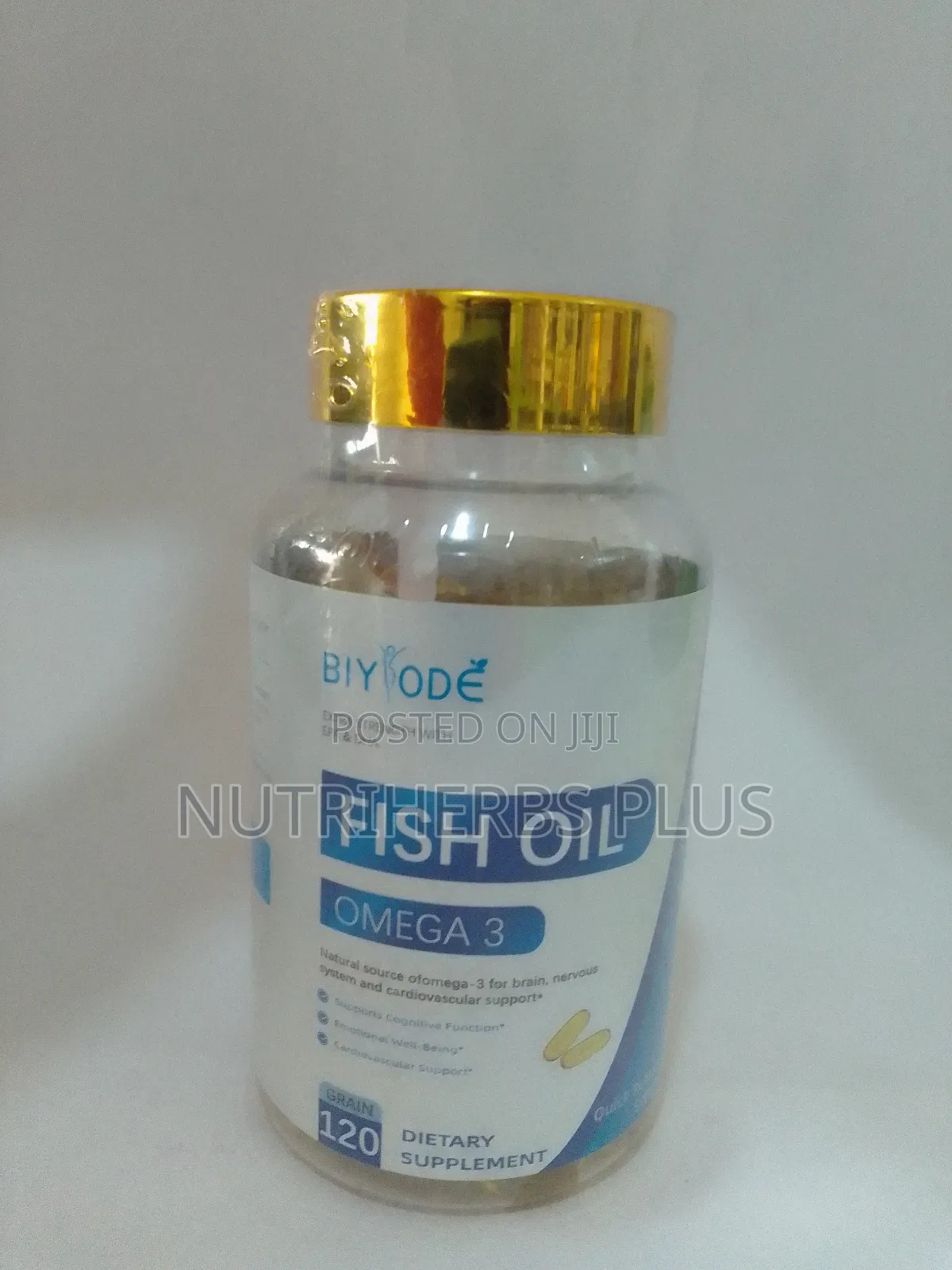Biyode Omega 3 Fish Oil: For Skin and Cardiovascular Support