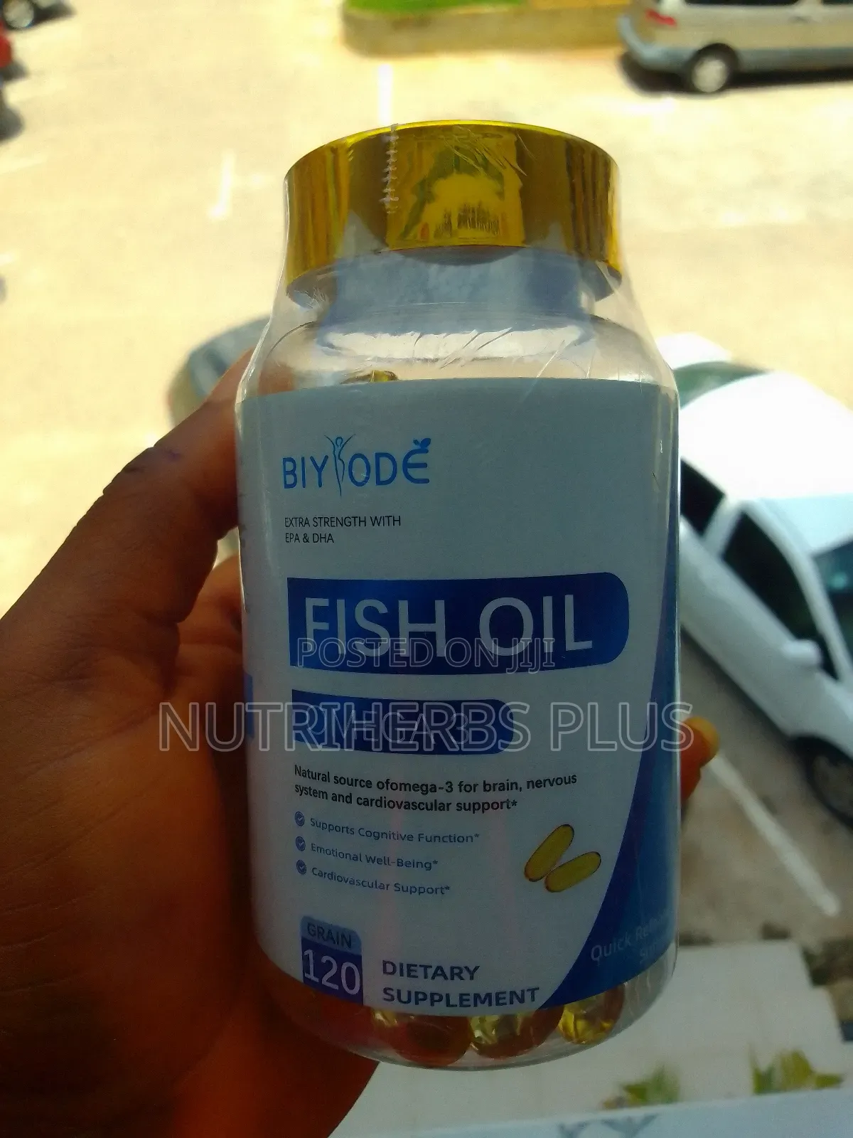 Biyode Omega 3 Fish Oil: For Skin and Cardiovascular Support