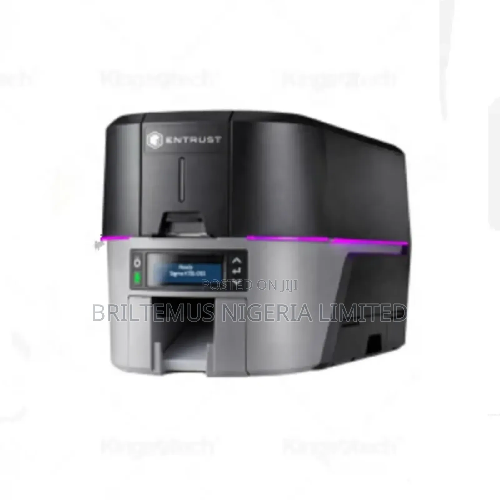 Brand New Entrust Sigma Ds4 S100 Dual-Sided Plastic Id Card Printer