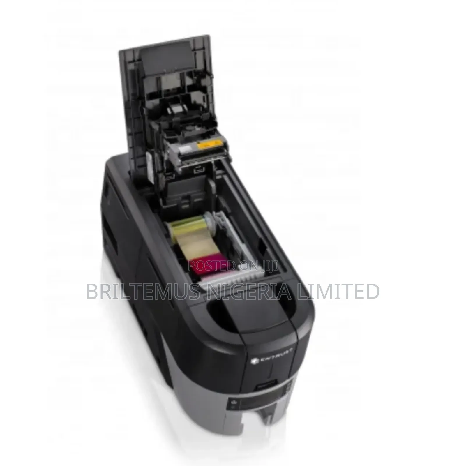 Brand New Entrust Sigma Ds4 S100 Dual-Sided Plastic Id Card Printer