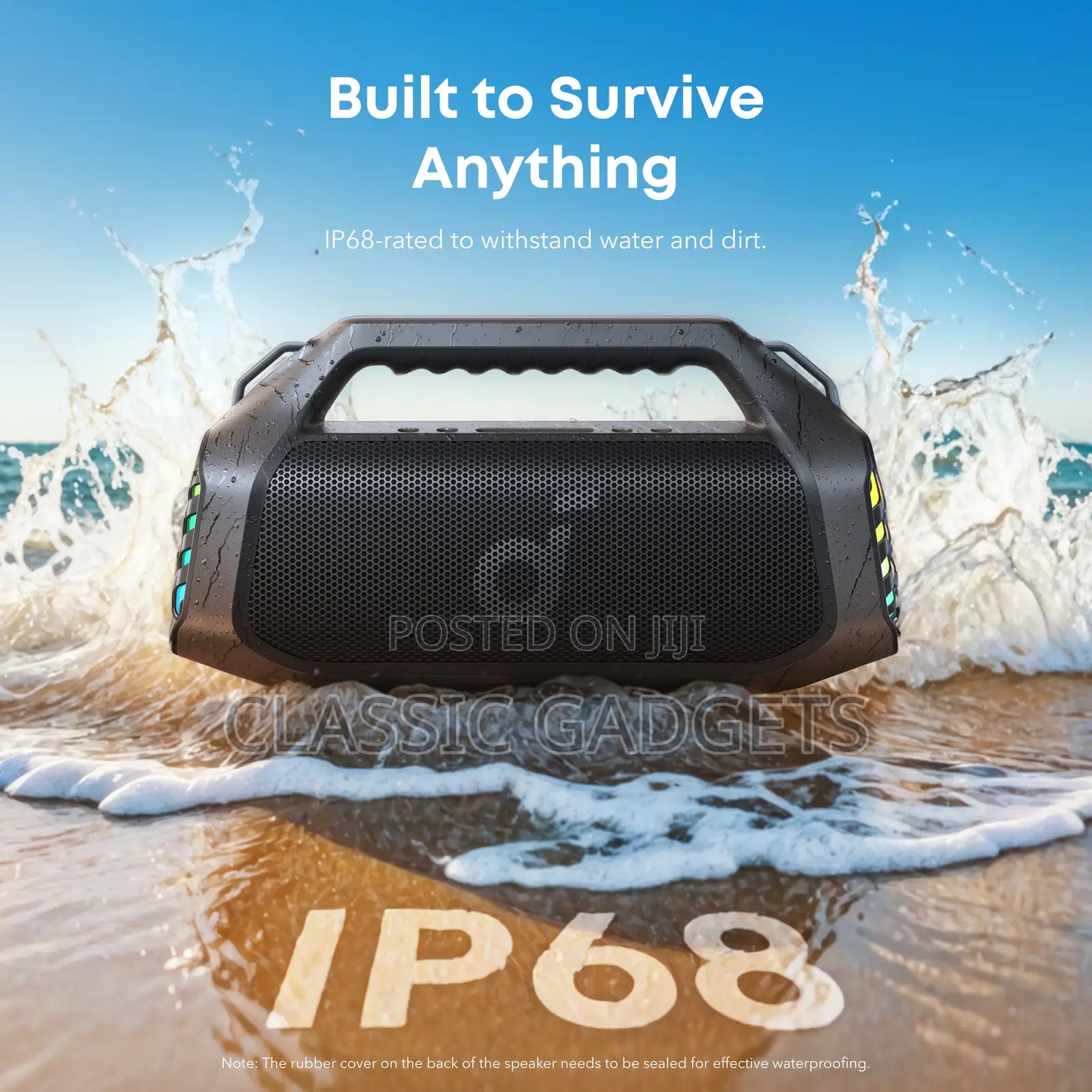 Soundcore by Anker Boom 2 Pro Deep Bass Speaker for Outdoor Adventures