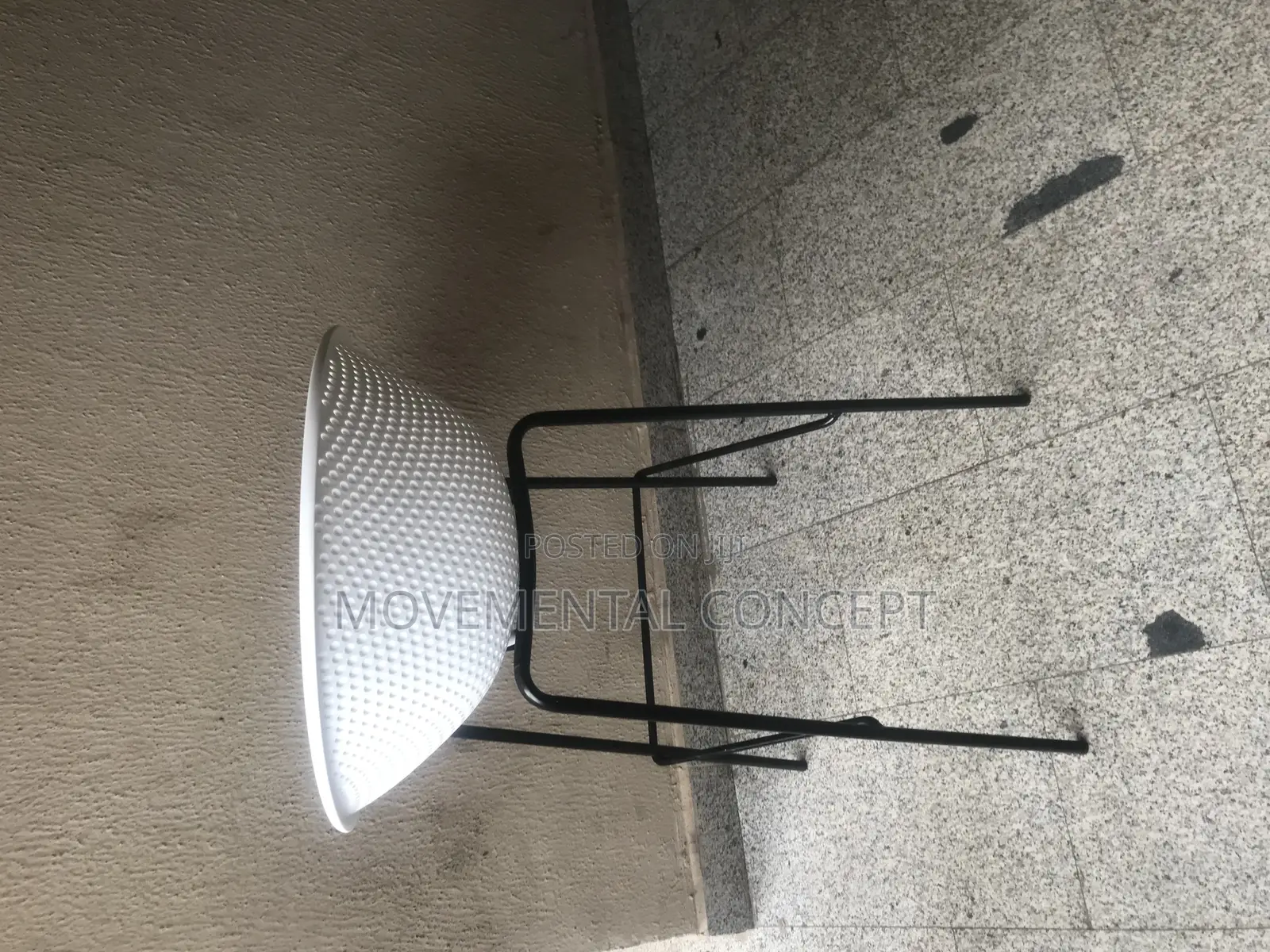 White High Barstool
