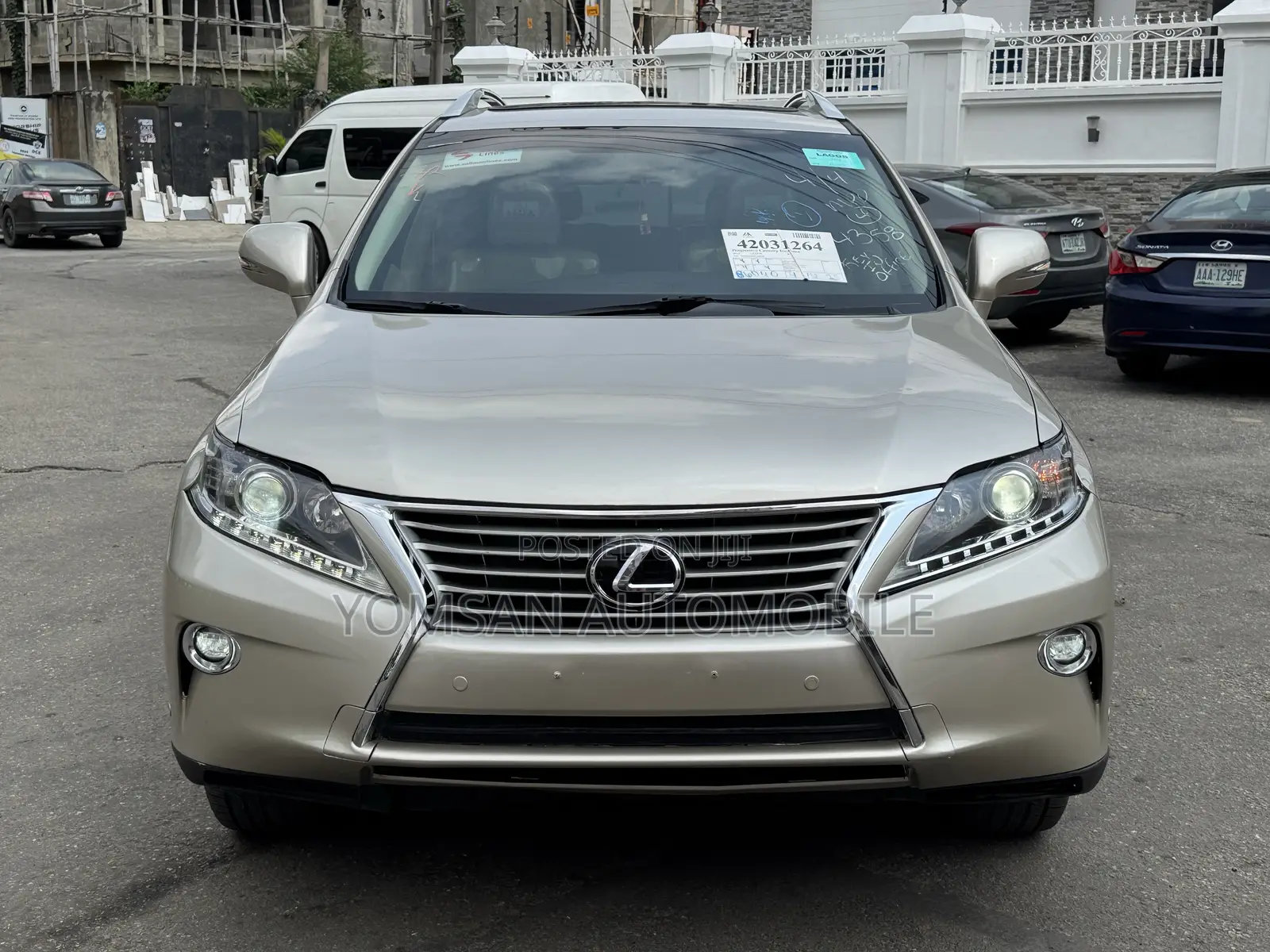 Lexus RX 350 FWD 2015 Gold