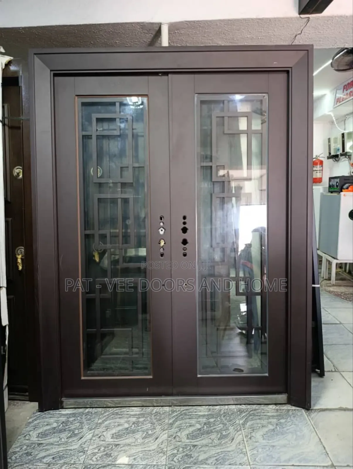 5ft by 7 Glass Door