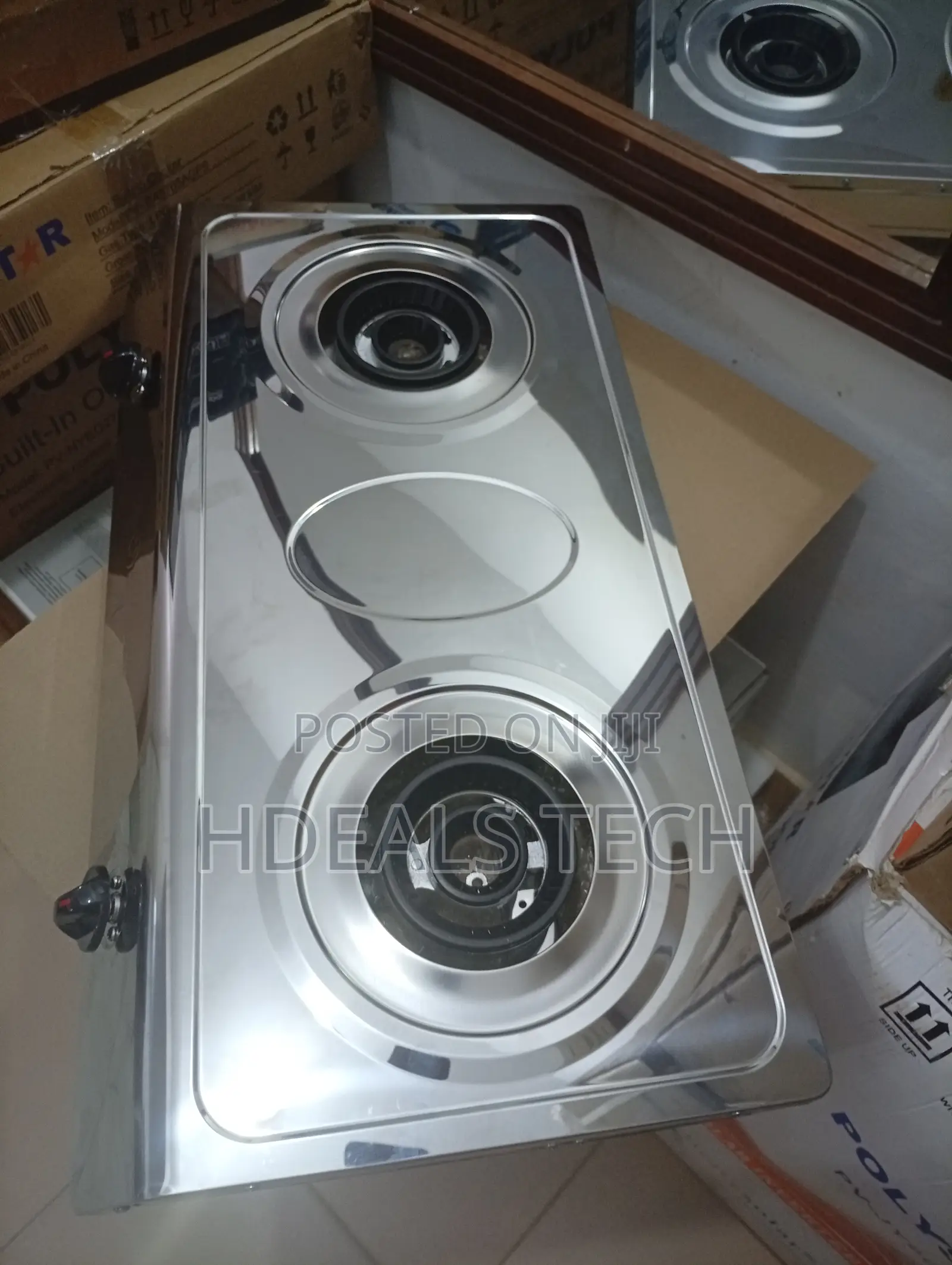 Thermocool Tgc‐2sa Stainless Steel 2‐Hob Gas Cooker