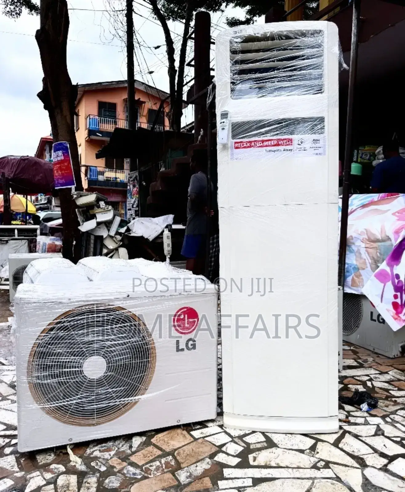 Lg Standing Ac 2hp Air Conditioner (Low Energy) + Guarantee (Delivery)