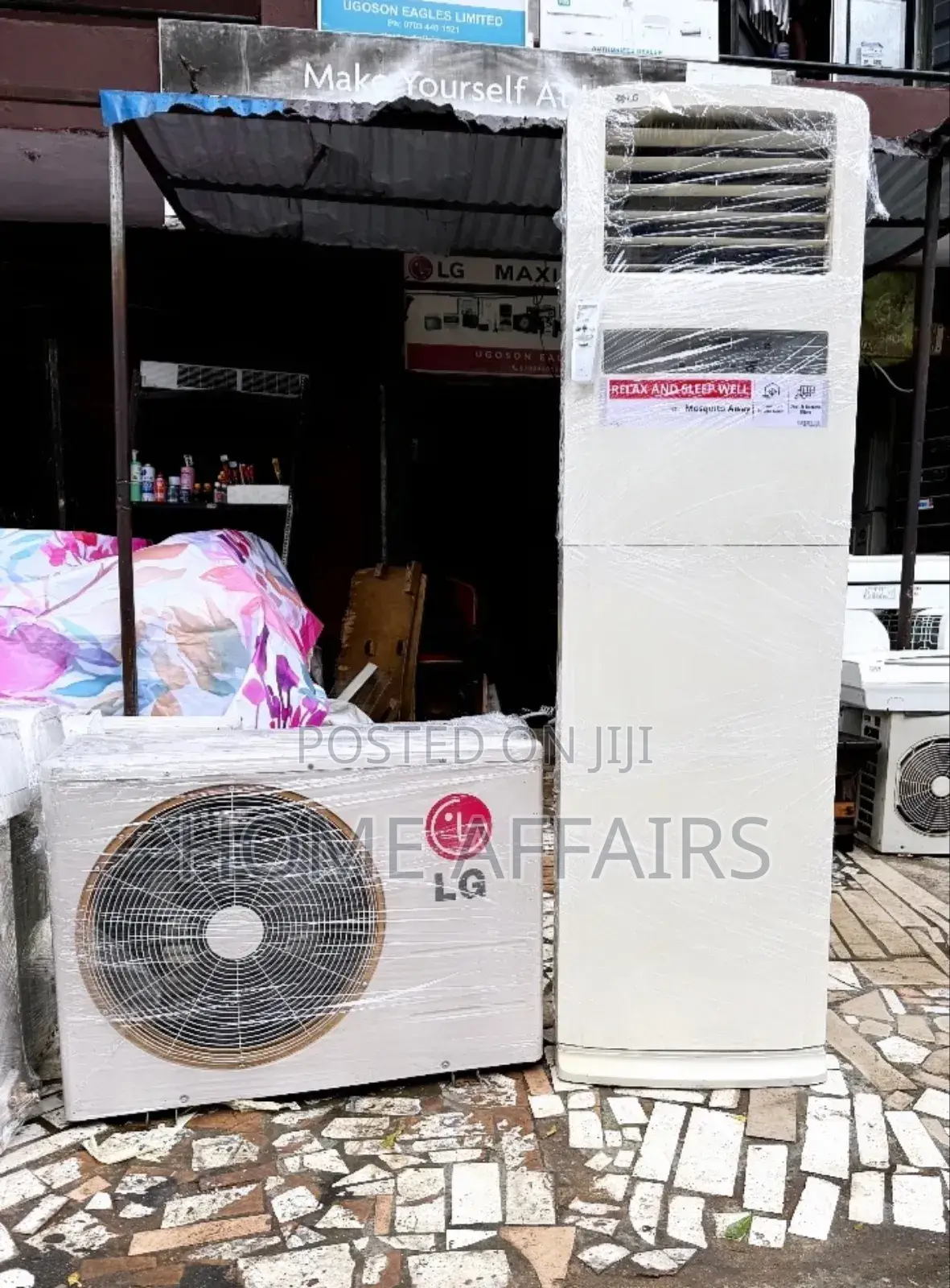 Lg Standing Ac 2hp Air Conditioner (Low Energy) + Guarantee (Delivery)