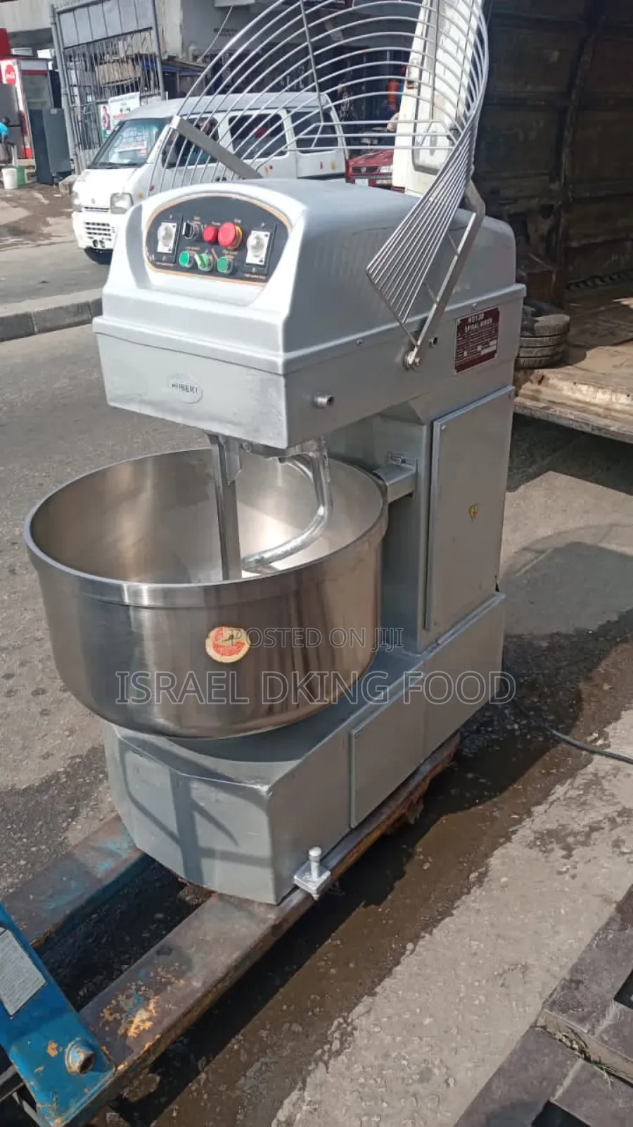 50kg Copper Coil Hubert Double Motor Full Bag Bread Dough Mixer