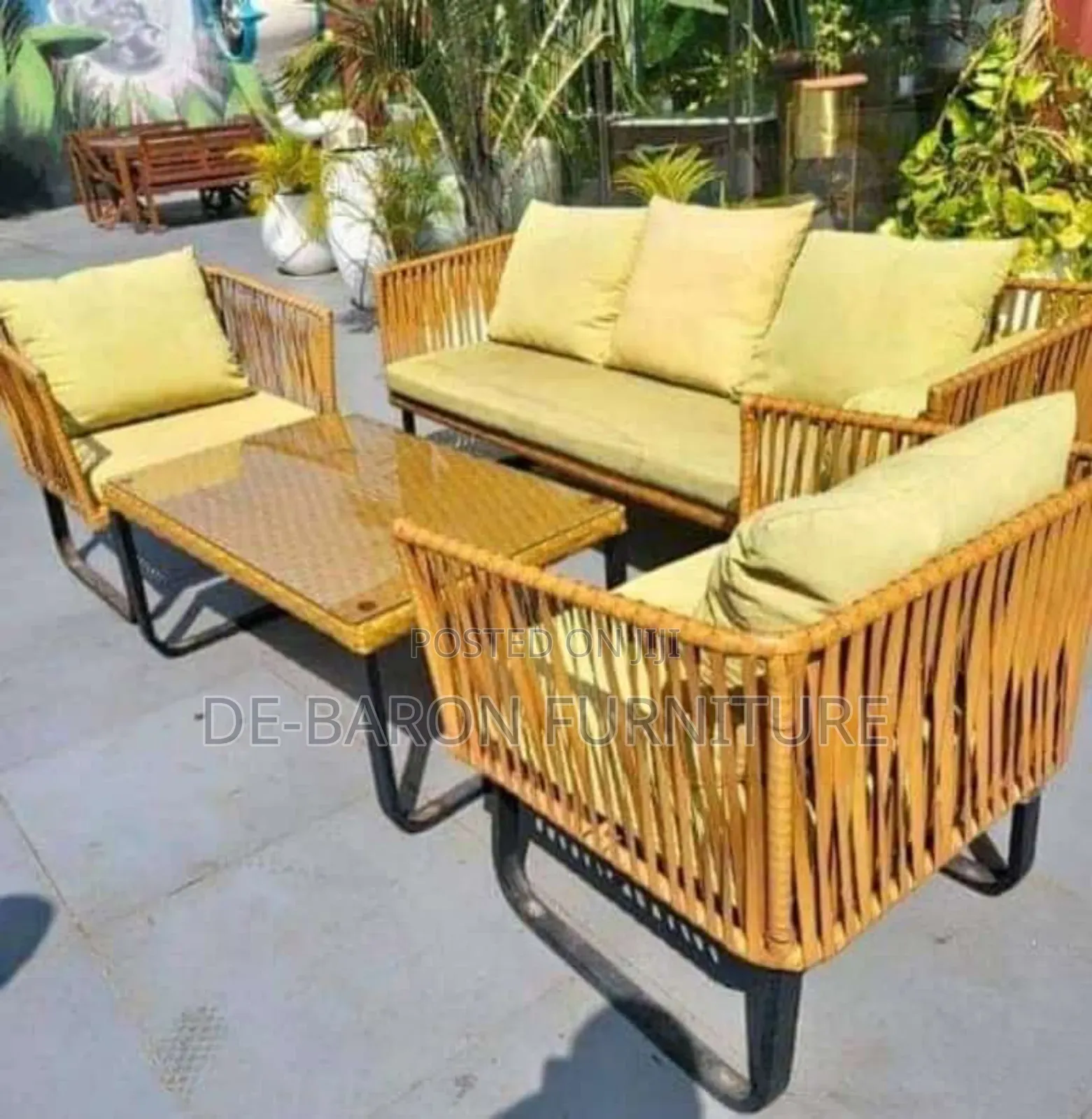 Outdoors Rattern Chair Set