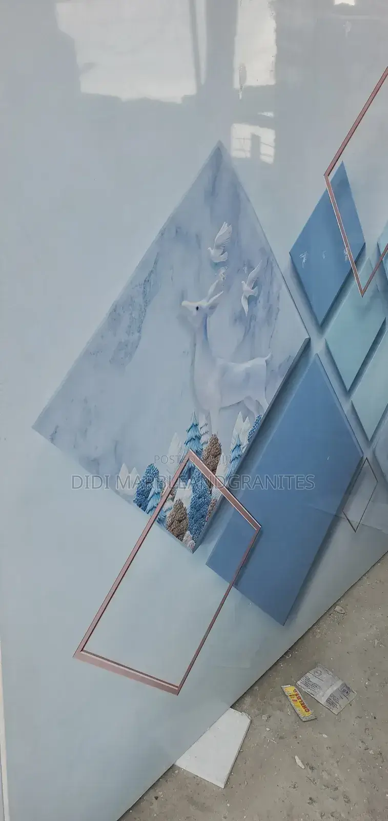 Seadove Blue Quartz for Counter Top