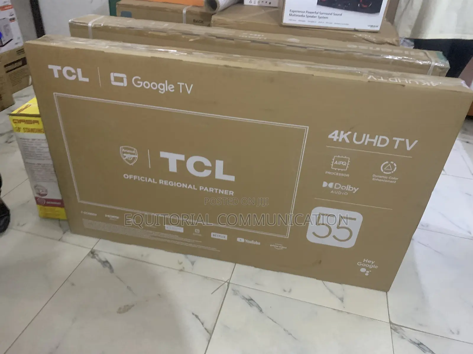 TCL 55” Smart Tv – Stream, Watch, Enjoy
