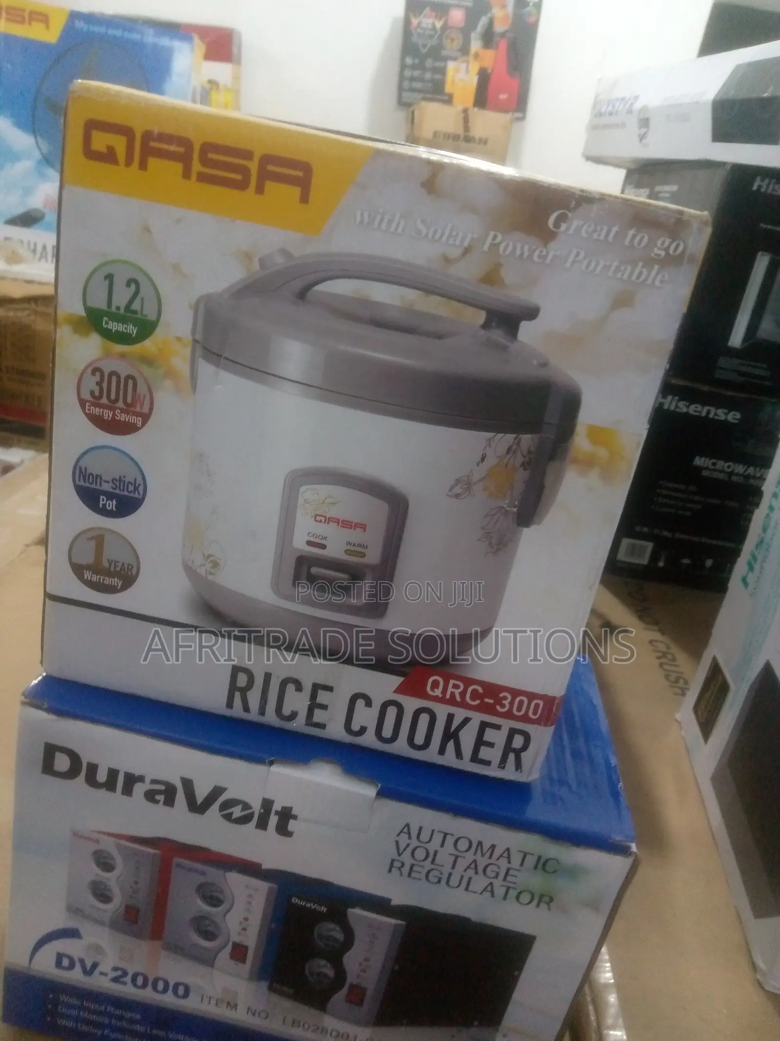 Qasa Qrc‐300 – Stylish White Rice Cooker With Safety Features