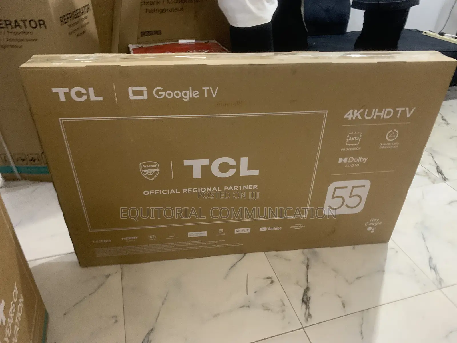 TCL 55” Smart Tv for Family Entertainment