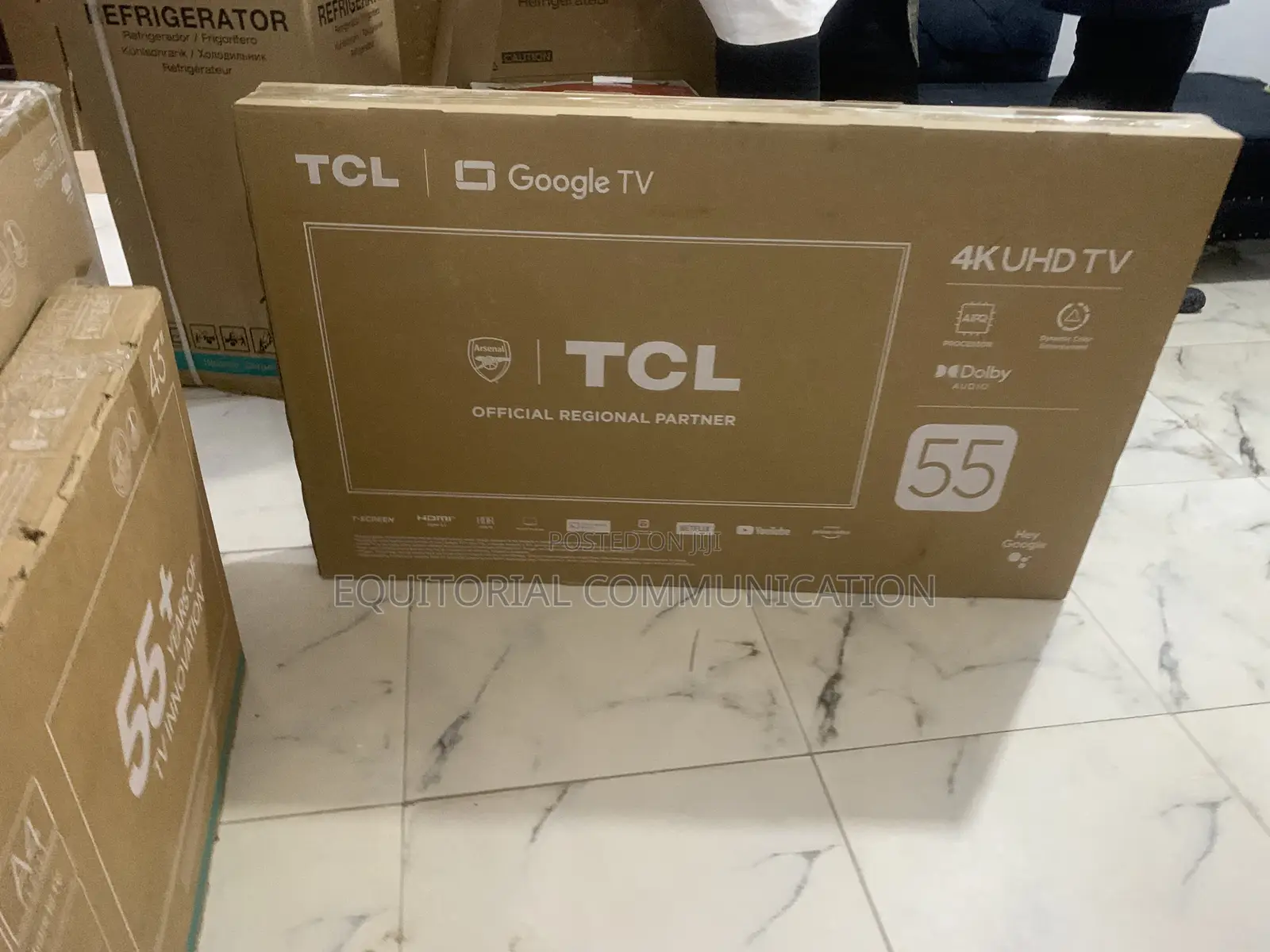 TCL 55-Inch Smart Tv for Seamless Binge-Watching