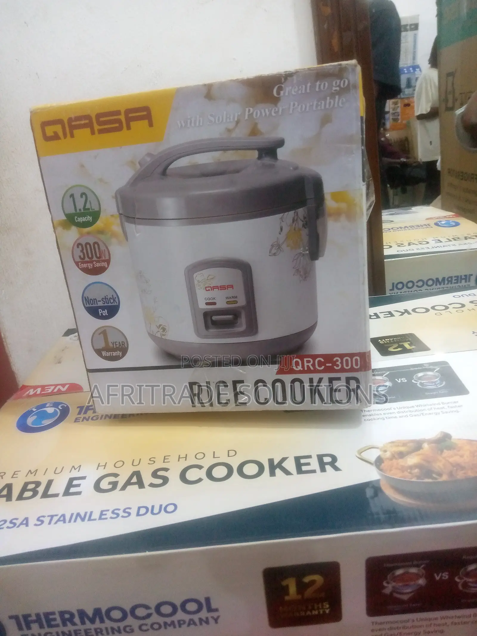 Portable Qasa Qrc‐300 Rice Cooker for Any Kitchen