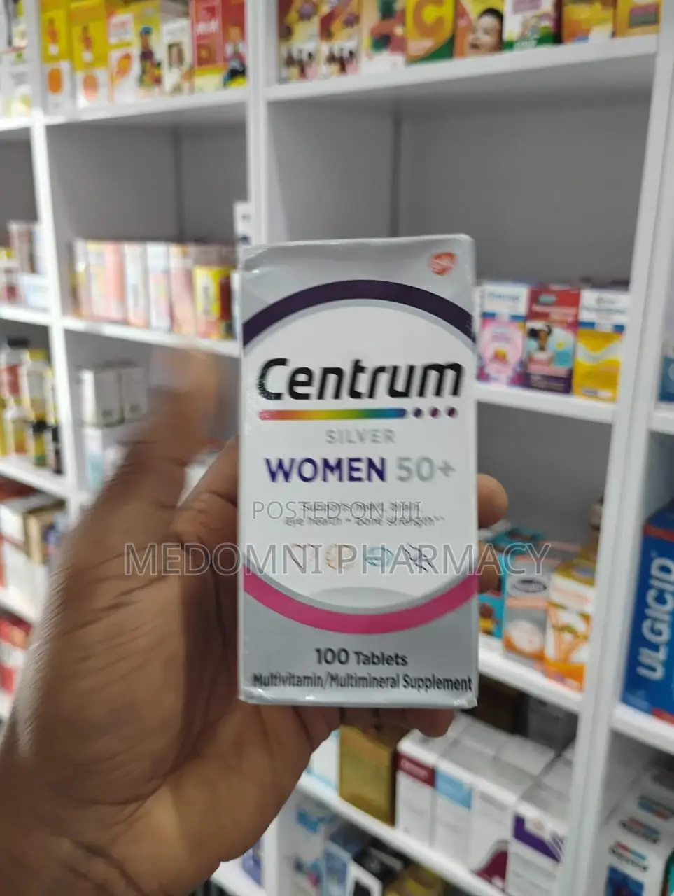 Centrum Silver Women’S Multivitamin – 50+ (100 Tablets)