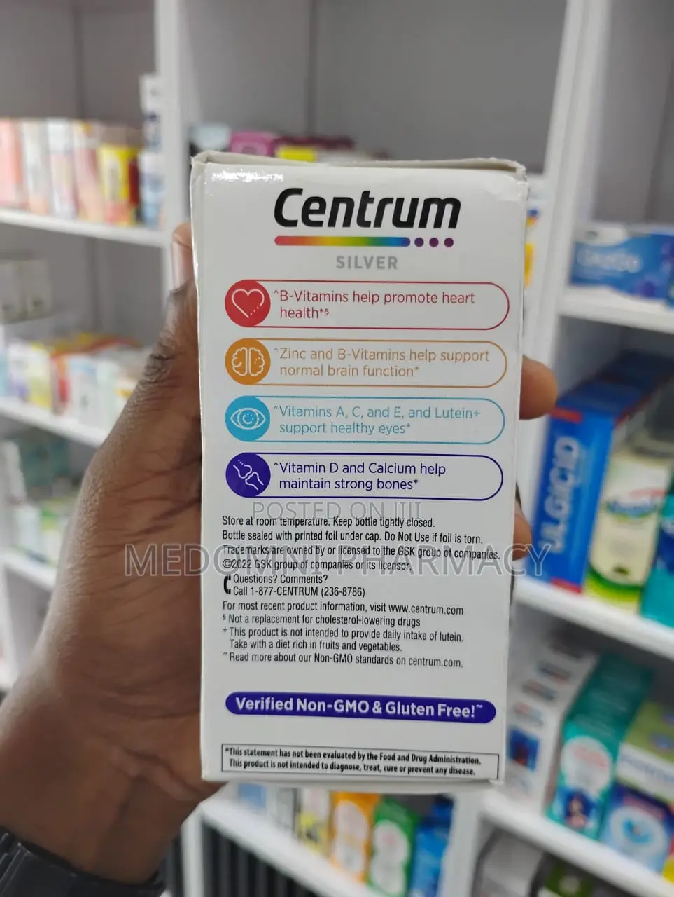 Centrum Silver Women’S Multivitamin – 50+ (100 Tablets)