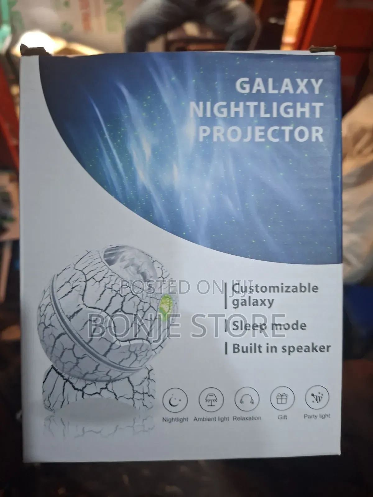 Dinosaur Egg Sky Projector Wireless Music Player, Mist, Remote Control