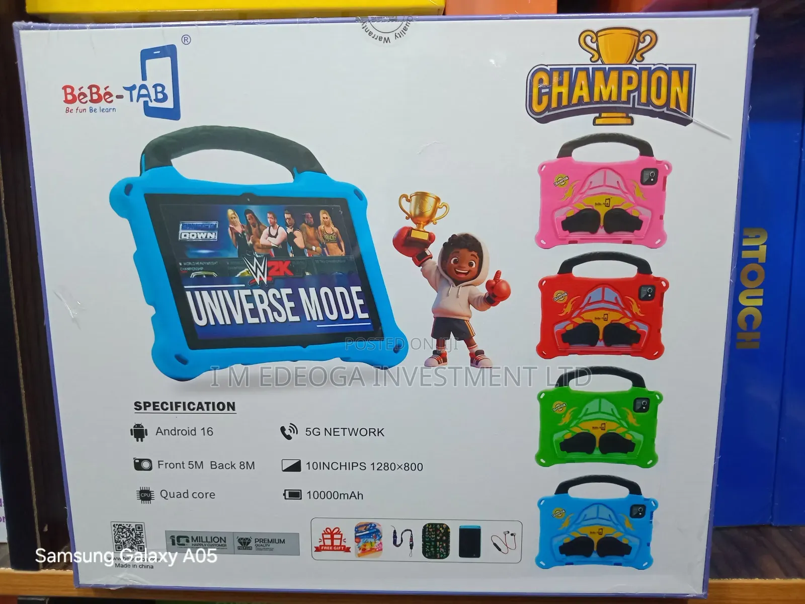 New Bebe Champion 512 GB Red