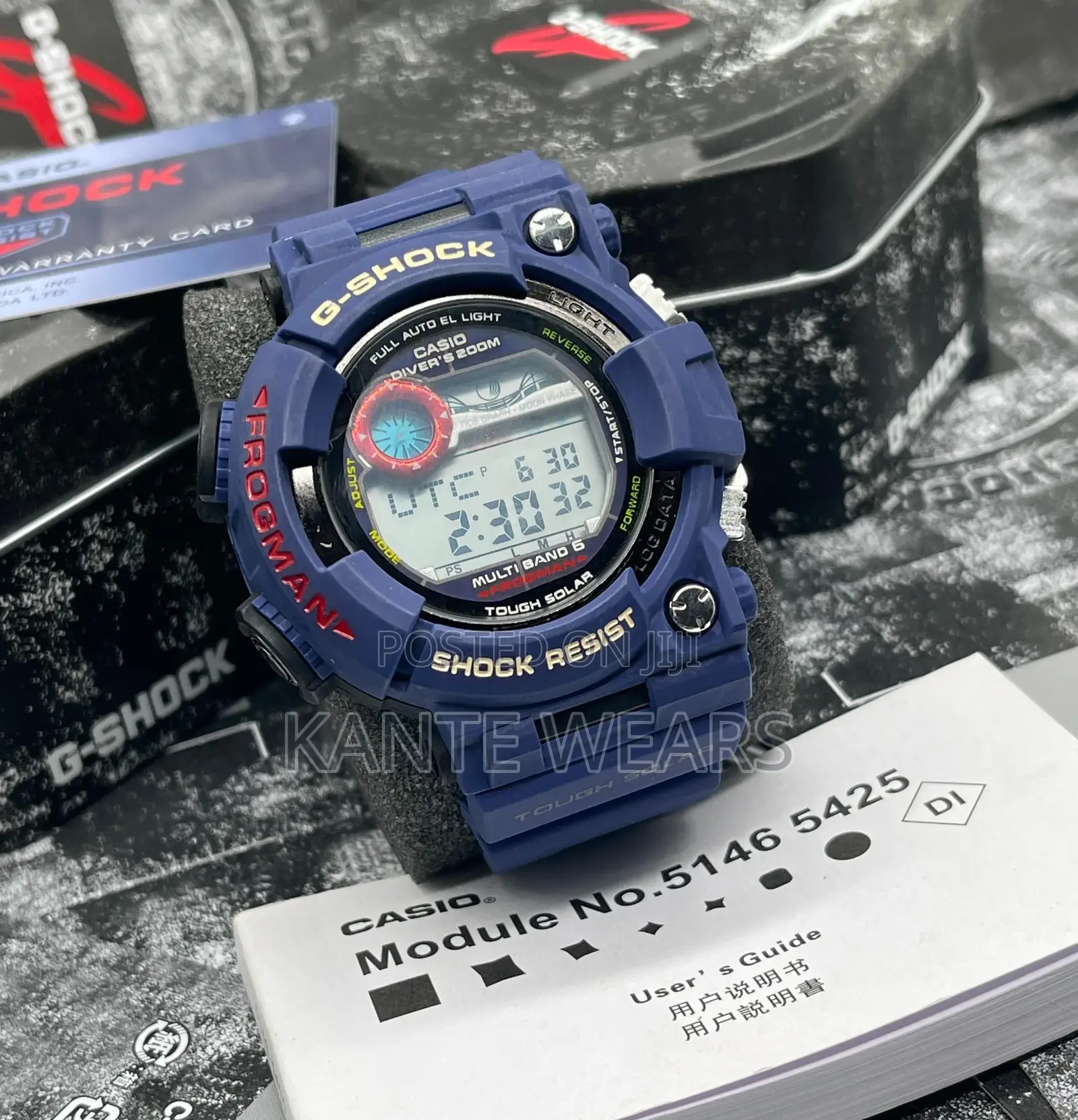 High Quality Gshock World Time Wristwatch