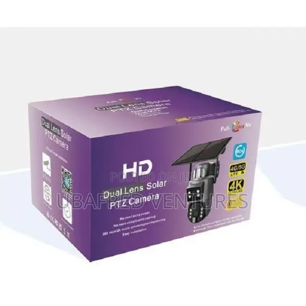 8mp Ubox Dual Lens With Motion Tracking and Alarm Notification