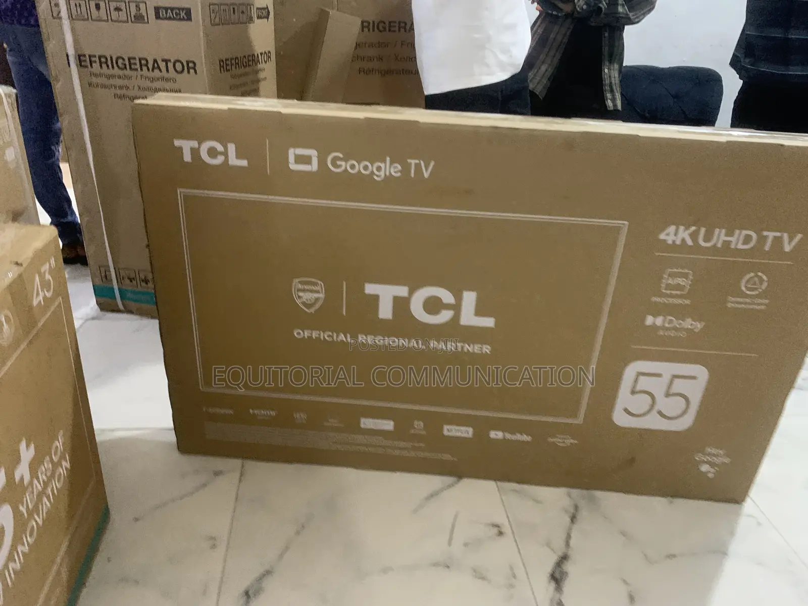 TCL 55-Inch Clarity+ Series Tv