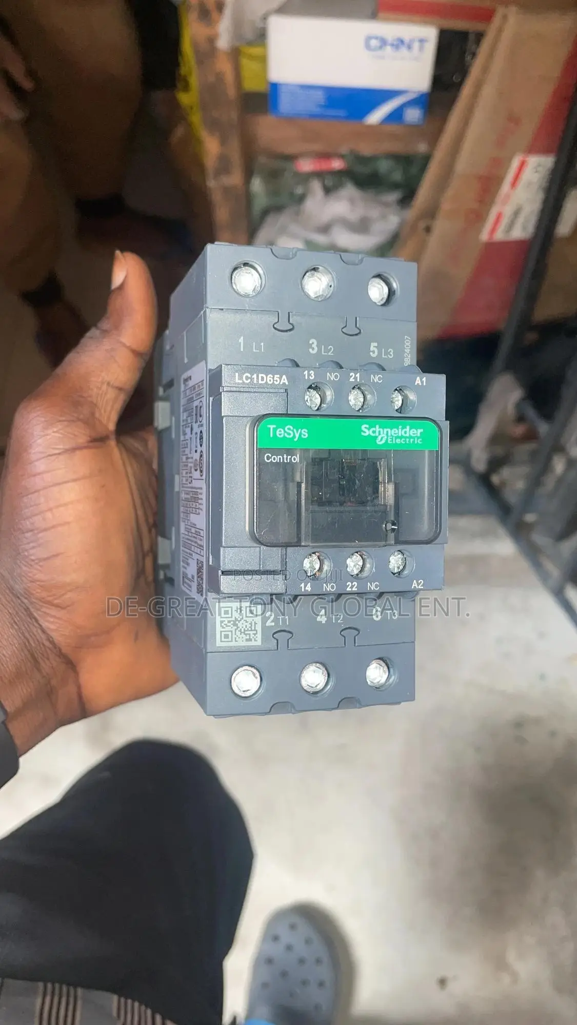 Schneider Contactor 80a