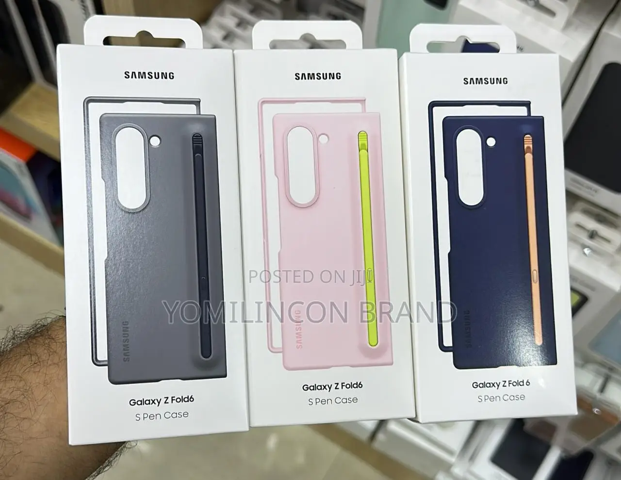 Samsung Galaxy Z Fold 6 Phone Case With Built-in S Pen Holder Slot